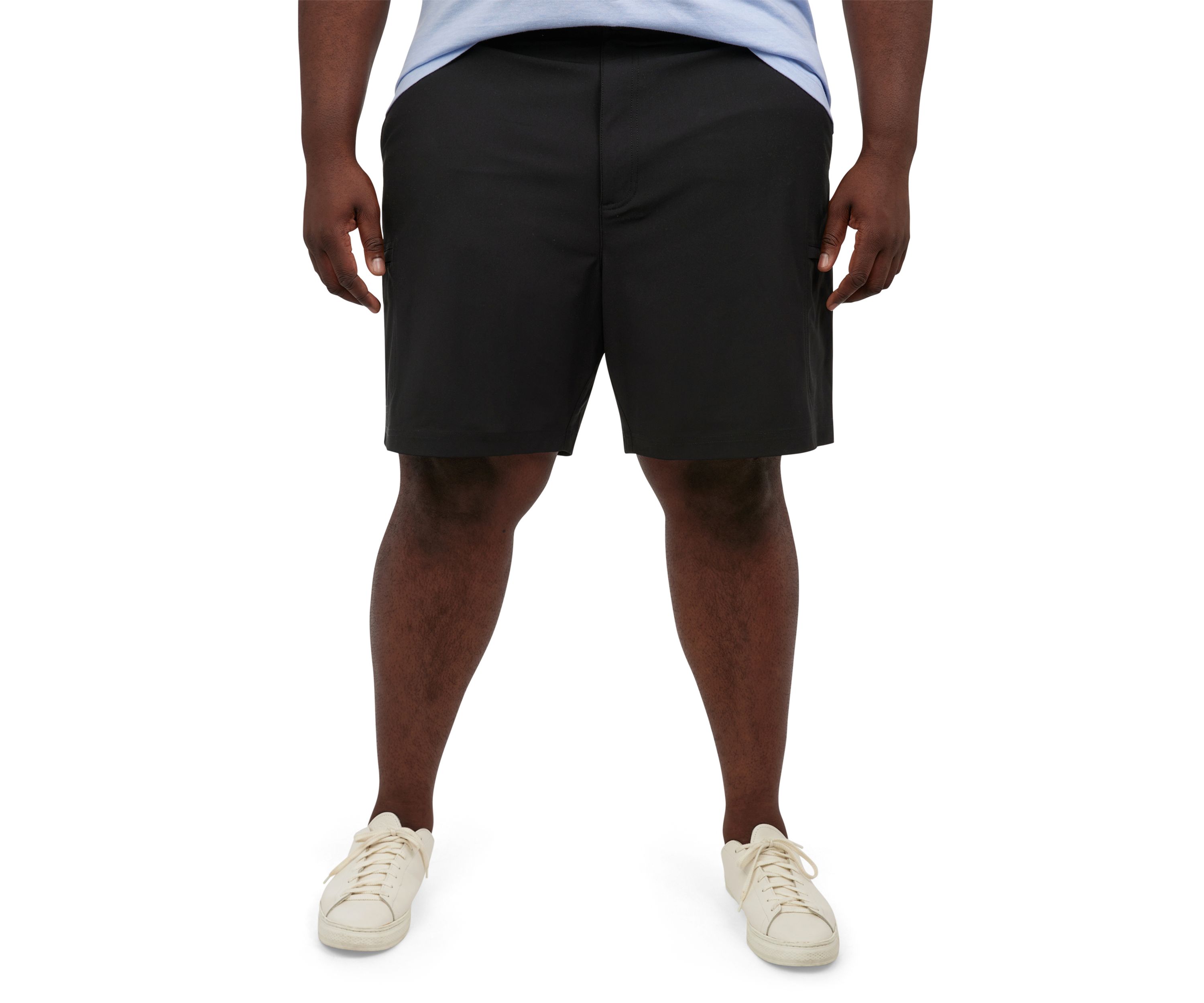 Big & Tall 8" Performance Micro Canvas Cargo Shorts
