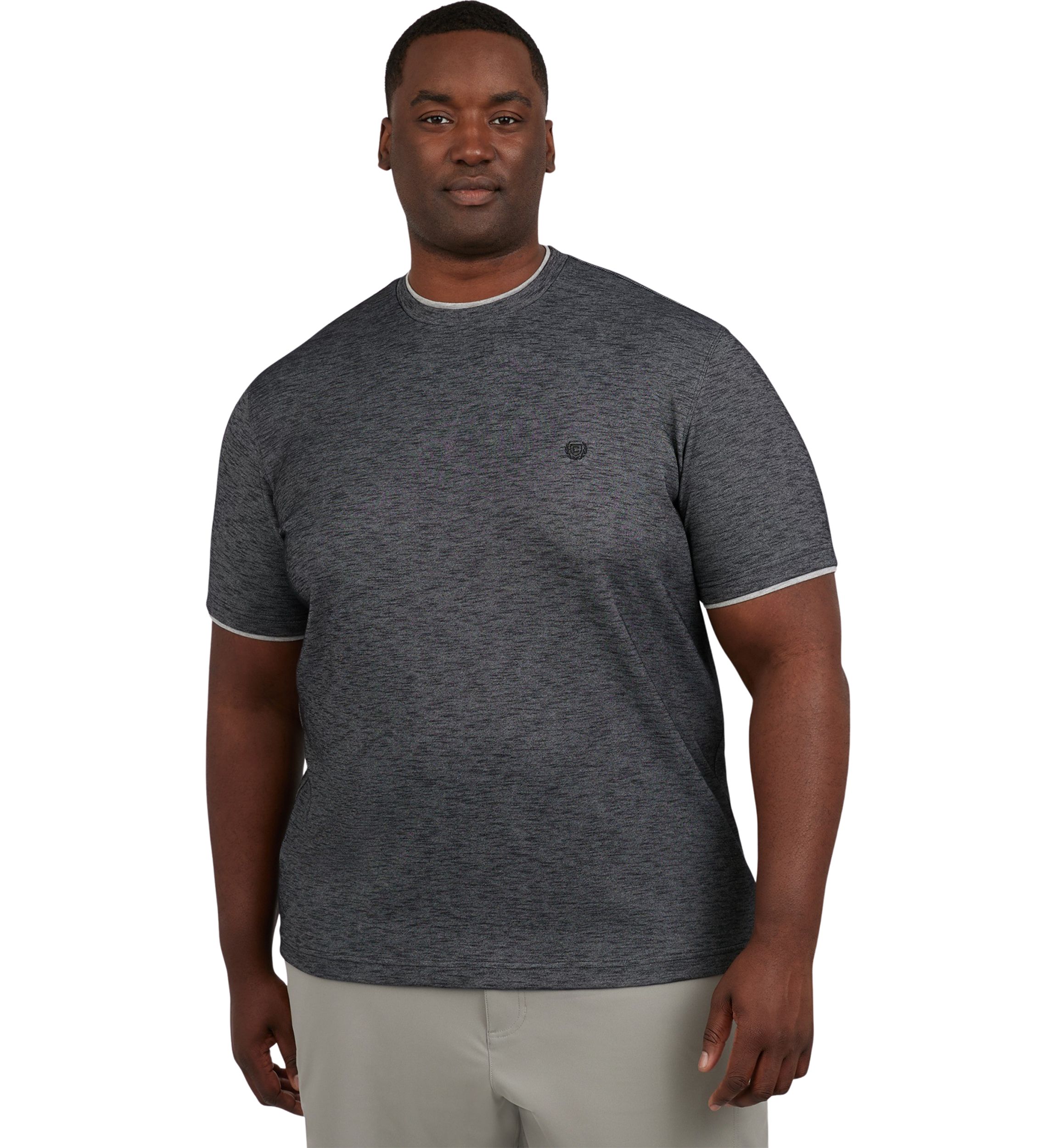 Big & Tall Short Sleeve Slub Pocket T-Shirt