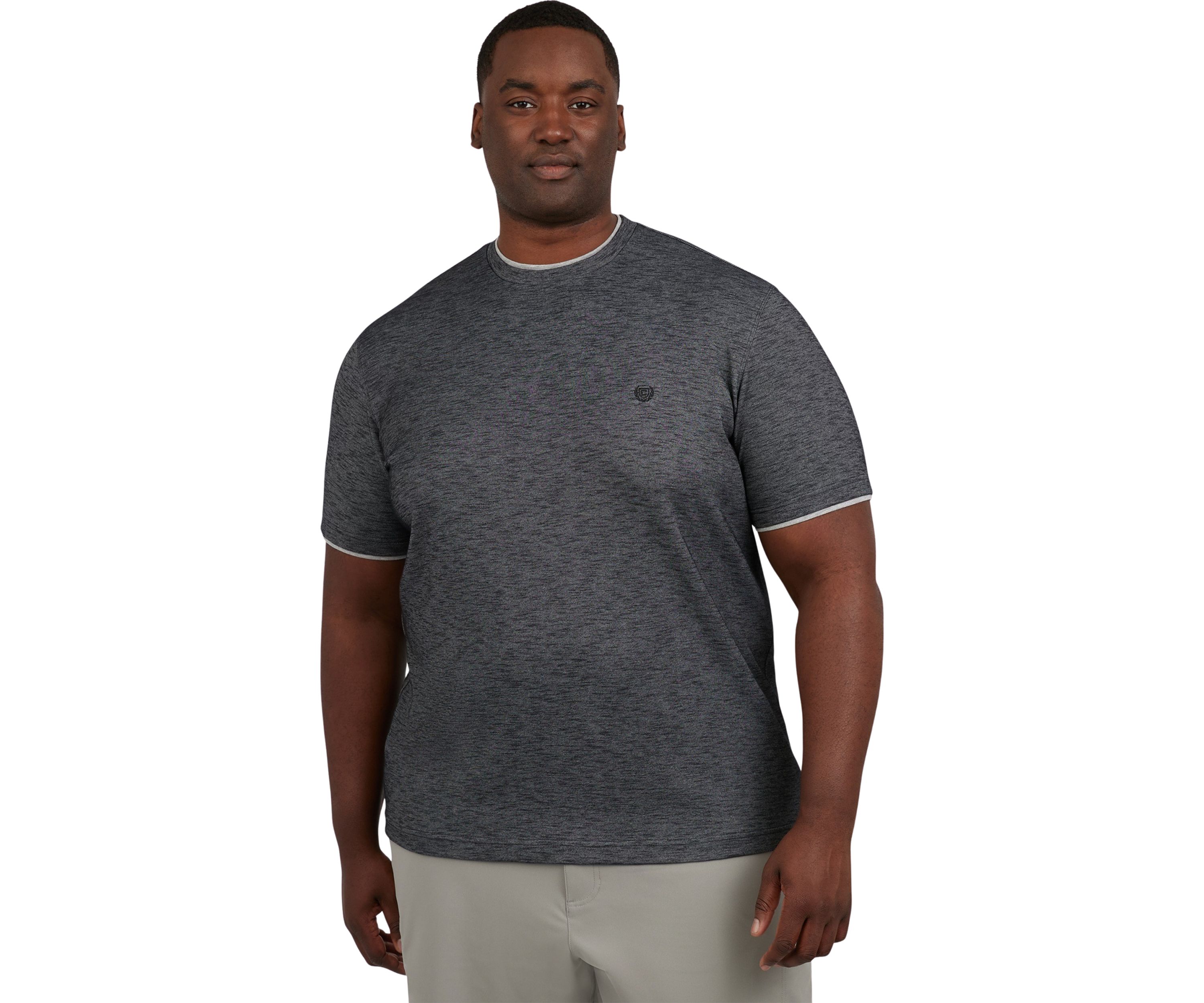 Big & Tall Short Sleeve Slub Pocket T-Shirt