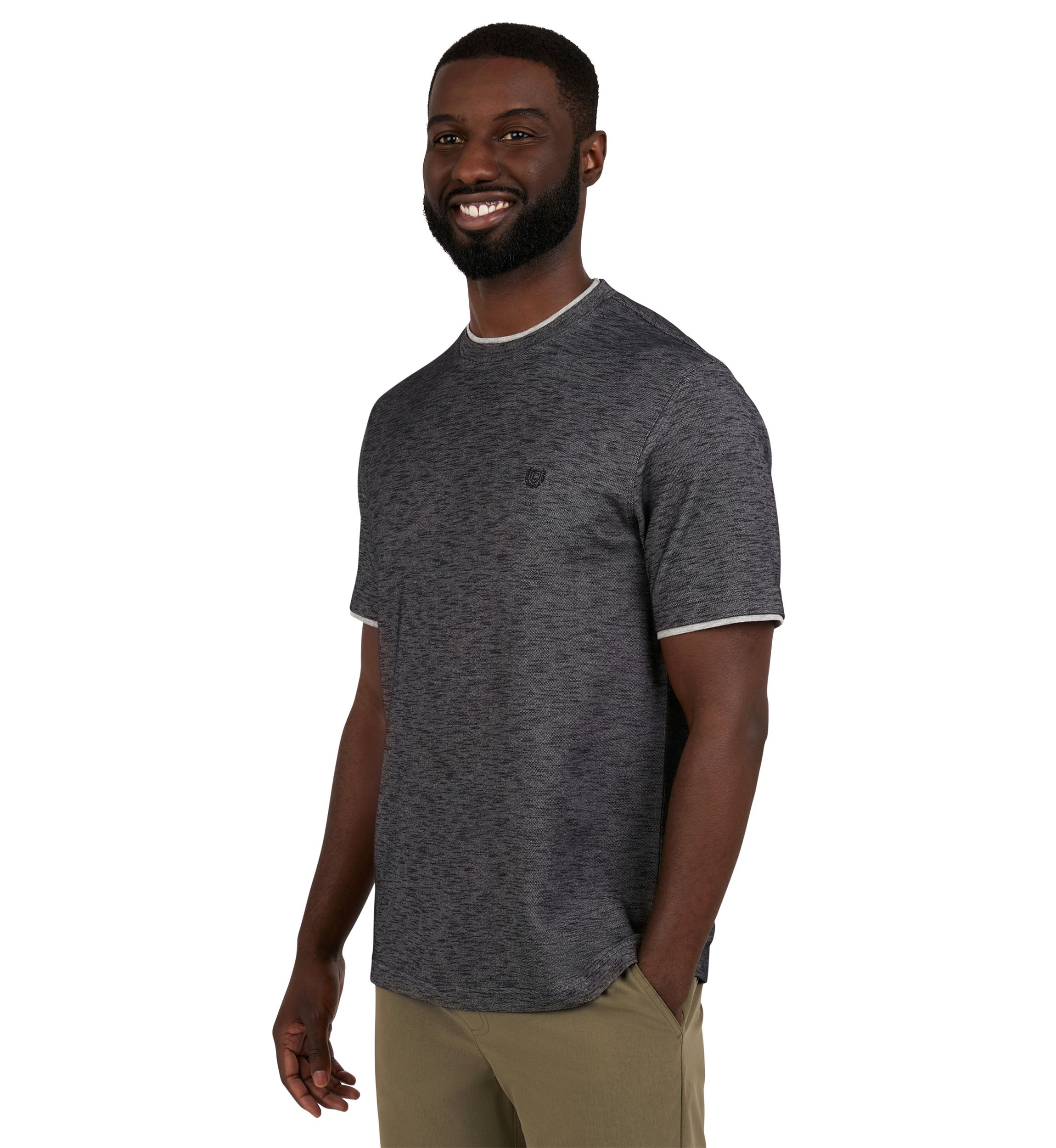 Short Sleeve Slub T-Shirt 