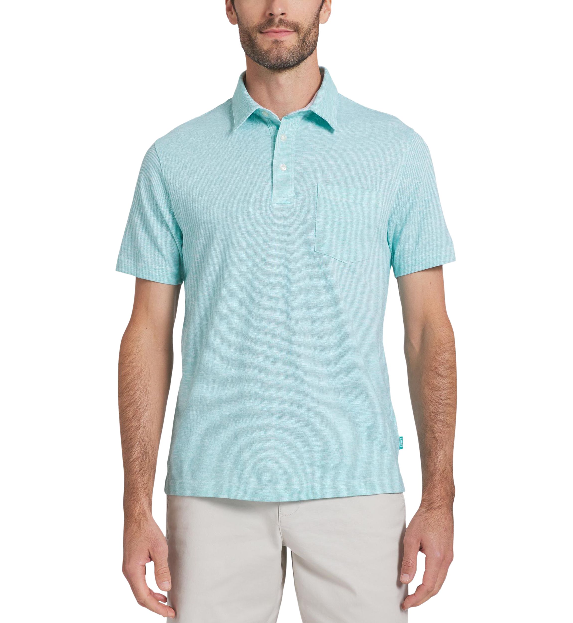 Chaps Men's Harborside Slub Knit Polo Shirt | Belk