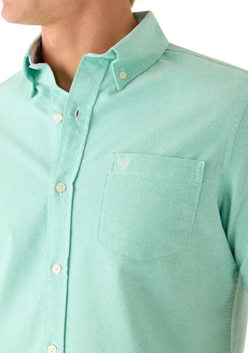 men's chaps dress shirts Men's Chaps Essentials Wrinkle-Free Regular-Fit Spread-Collar Dress Shirt