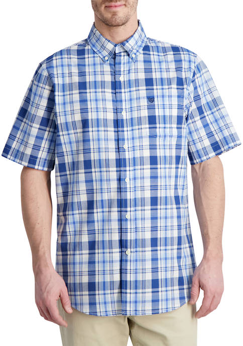 Chaps Big &amp; Tall Short Sleeve Sustainable Easy