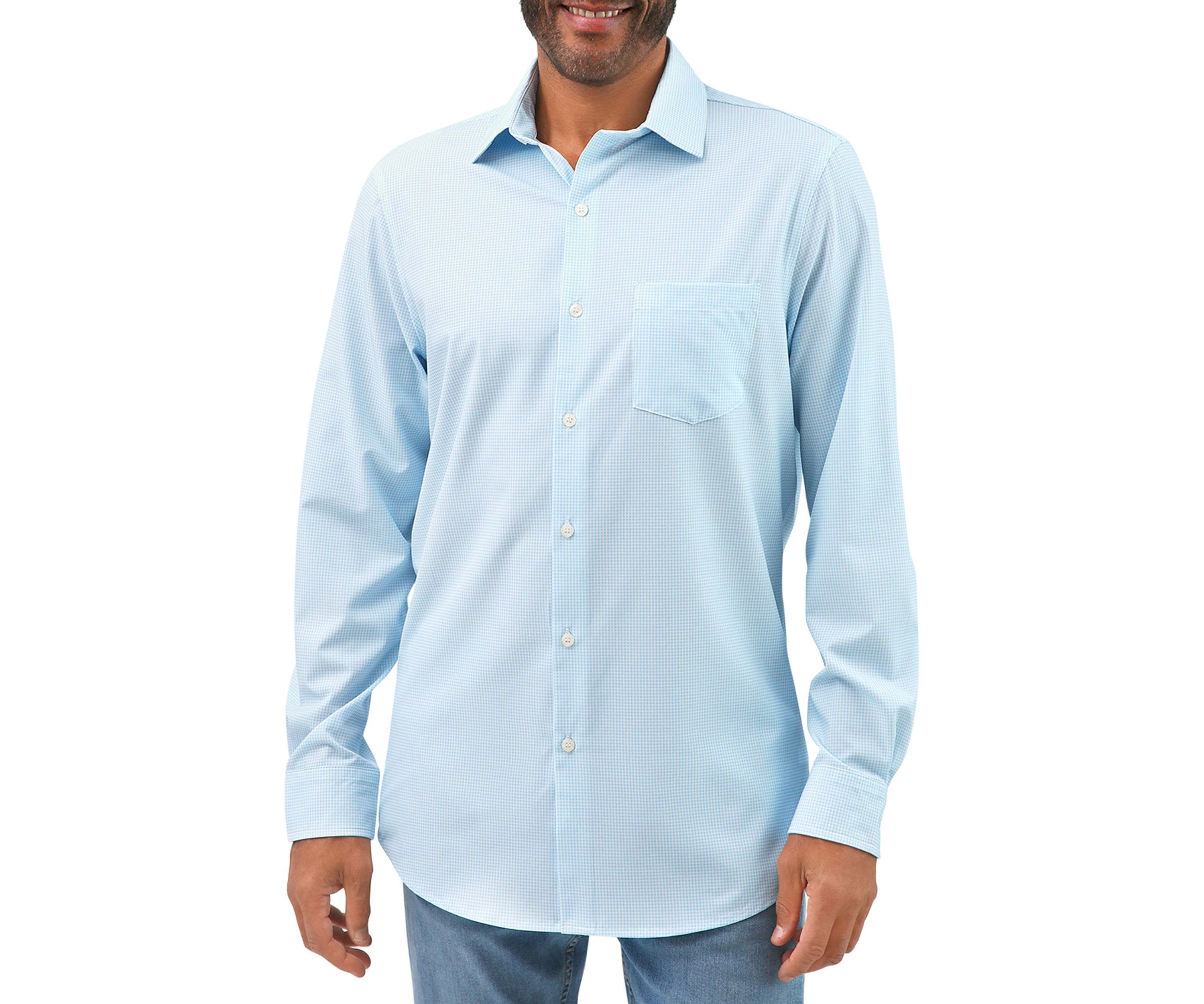 Long Sleeve Everyday Performance Woven Shirt 