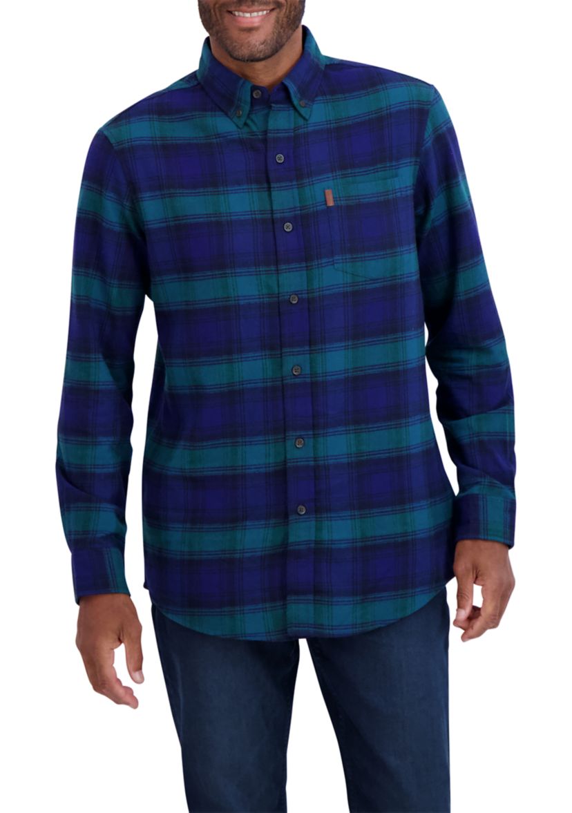 Long Sleeve Performance Flannel Shirt