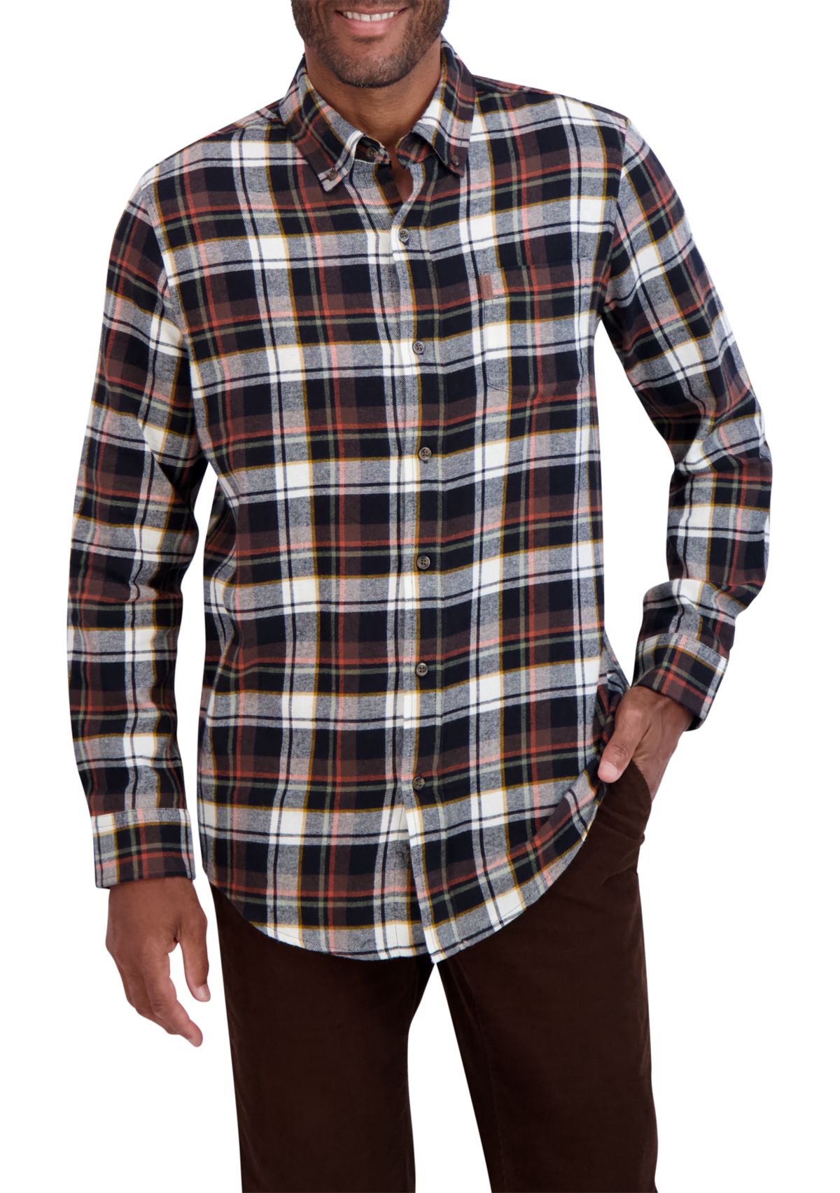 Long Sleeve Performance Flannel Shirt