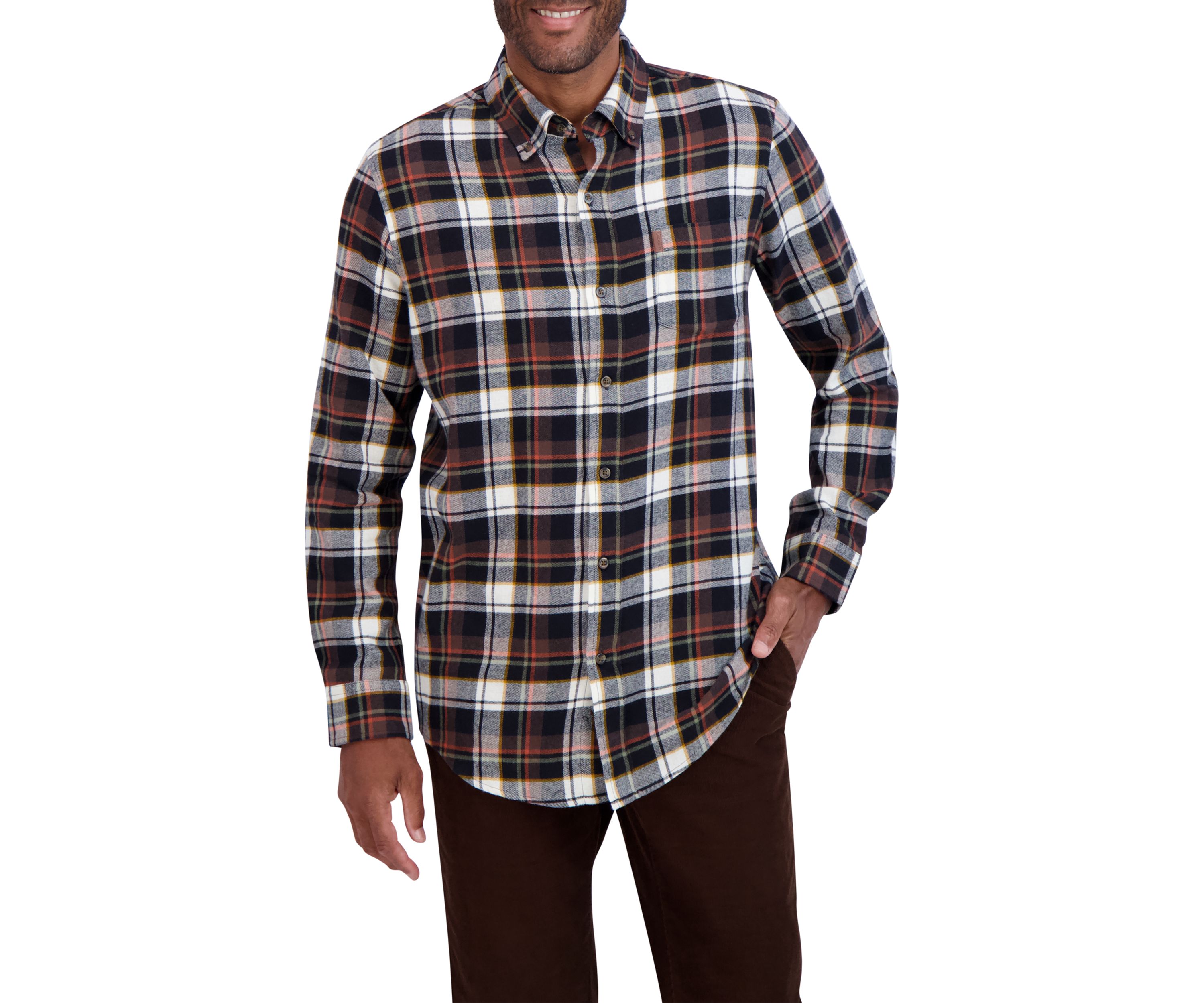 Long Sleeve Performance Flannel Shirt