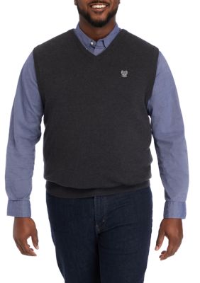 Mens tall sweater on sale vest