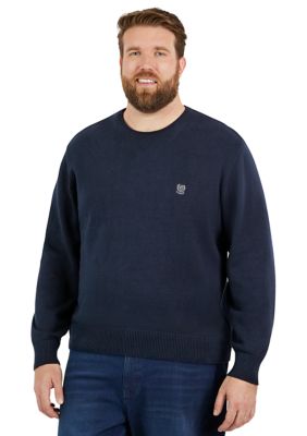 Chaps Mens Cotton Crewneck Sweater : : Clothing, Shoes &  Accessories