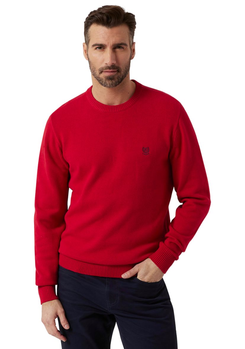 Big & Tall Solid Crew Neck Sweater