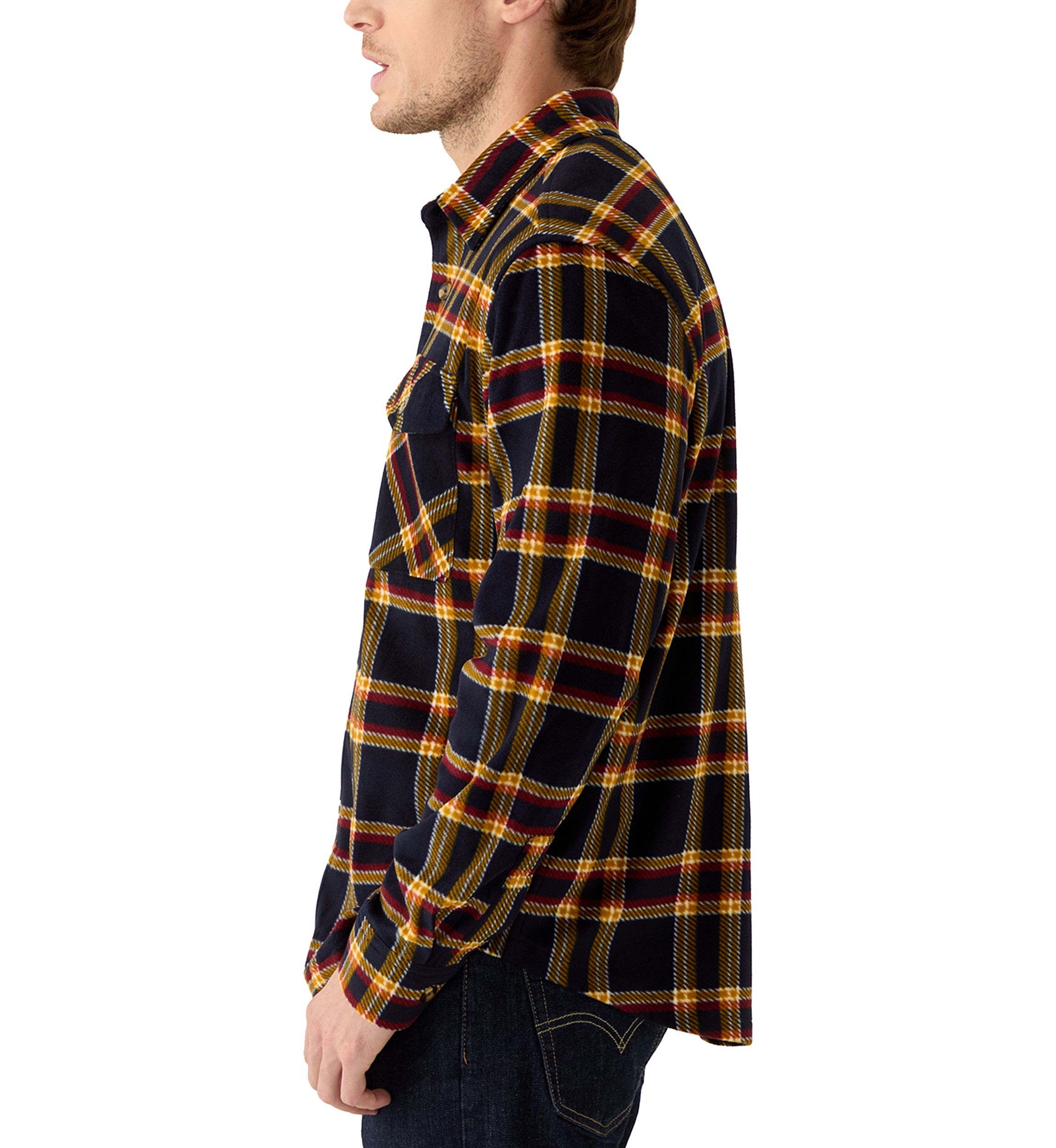 Mens Arctic Fleece Shirt  Jacket