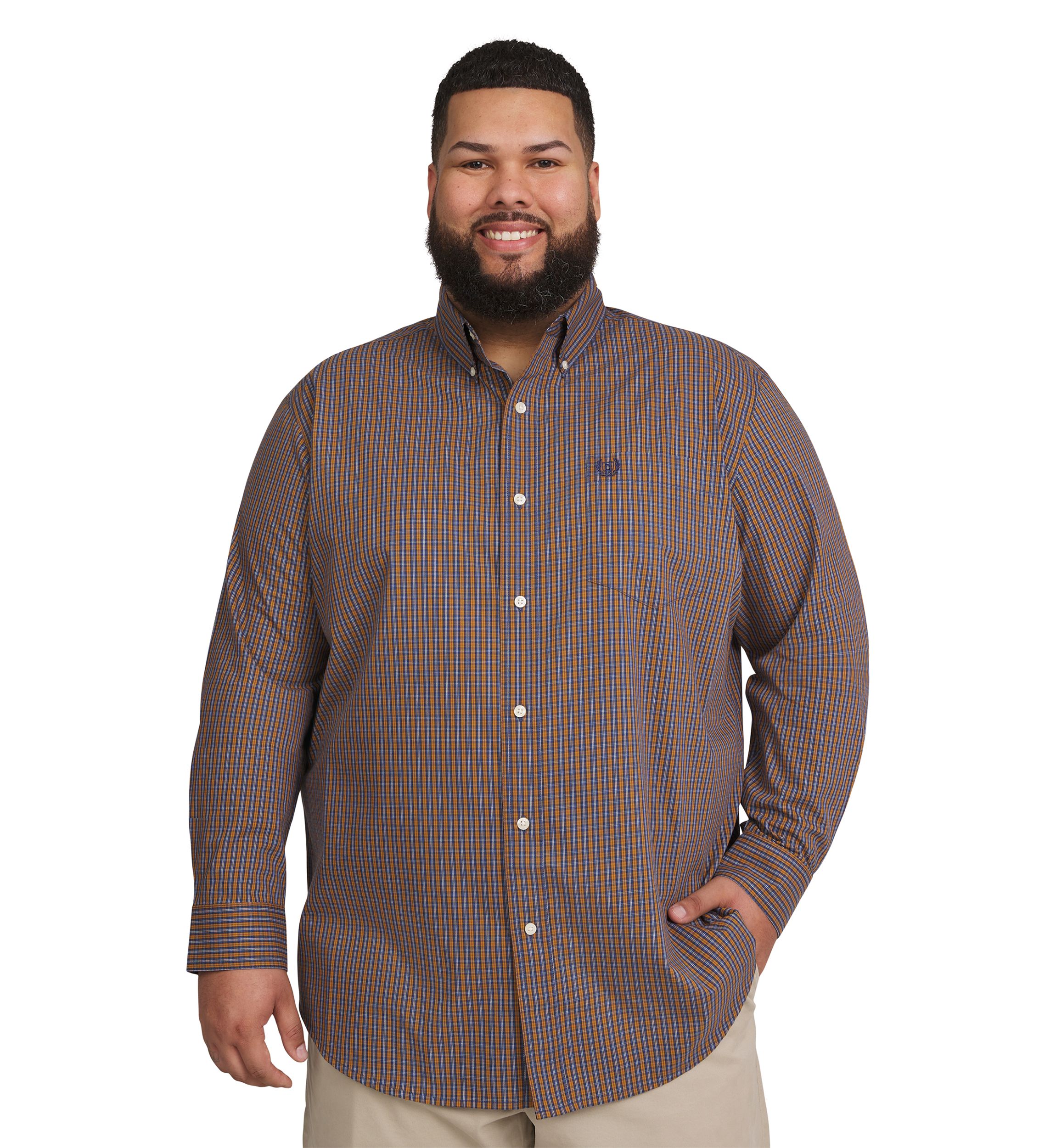 Big & Tall Easy Care Button Down Shirt