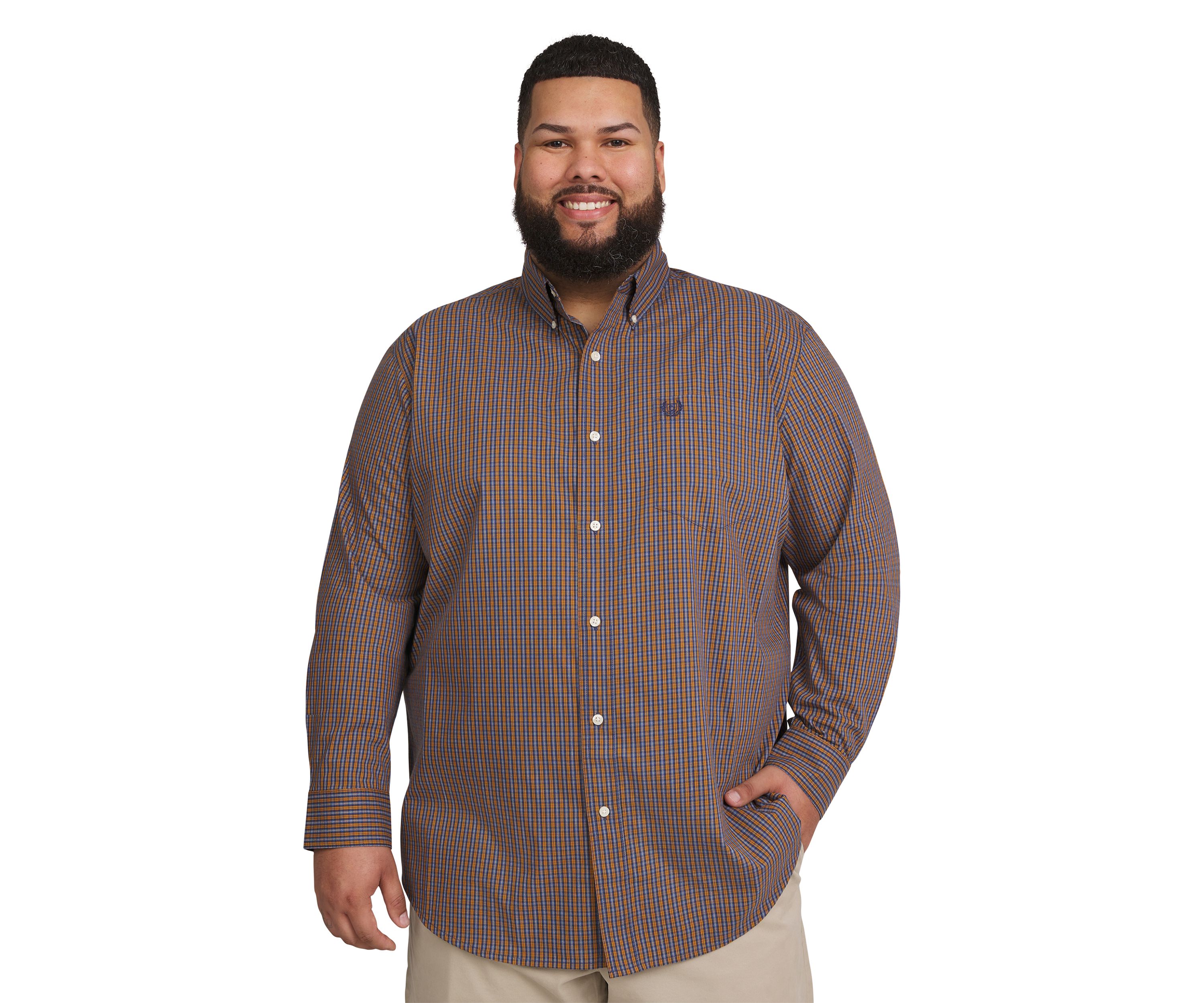 Big & Tall Easy Care Button Down Shirt