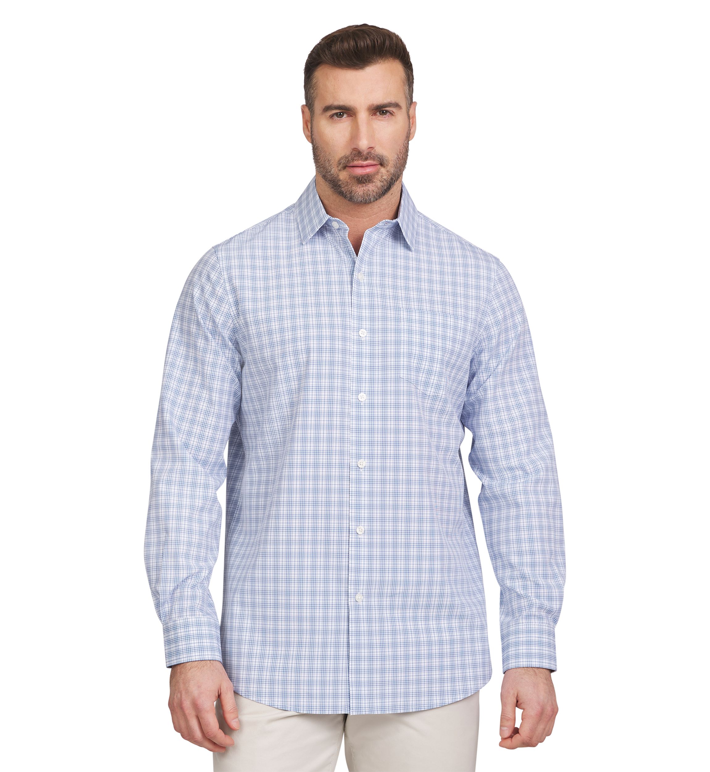 Long Sleeve Everyday Performance Woven Shirt