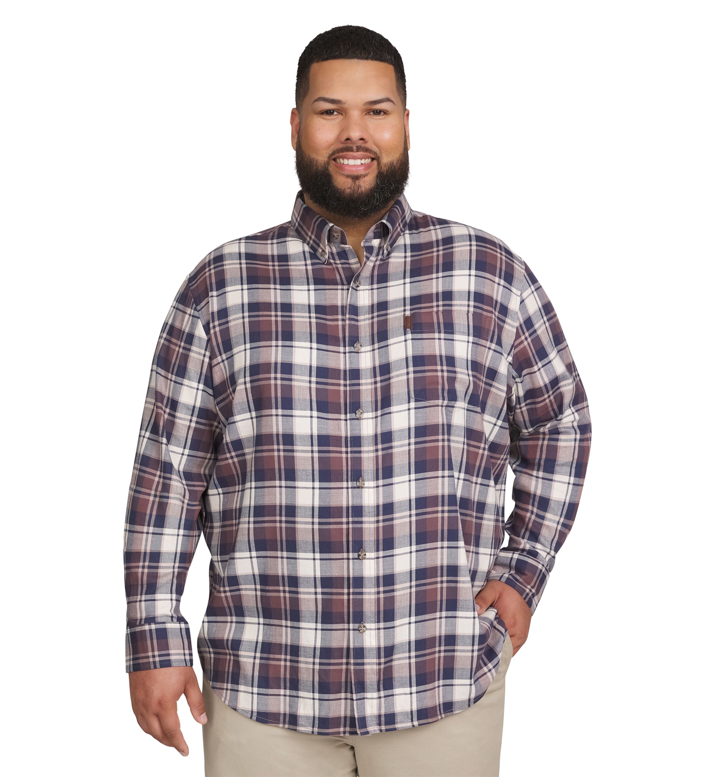 Big & Tall Lightweight Twill Shirt