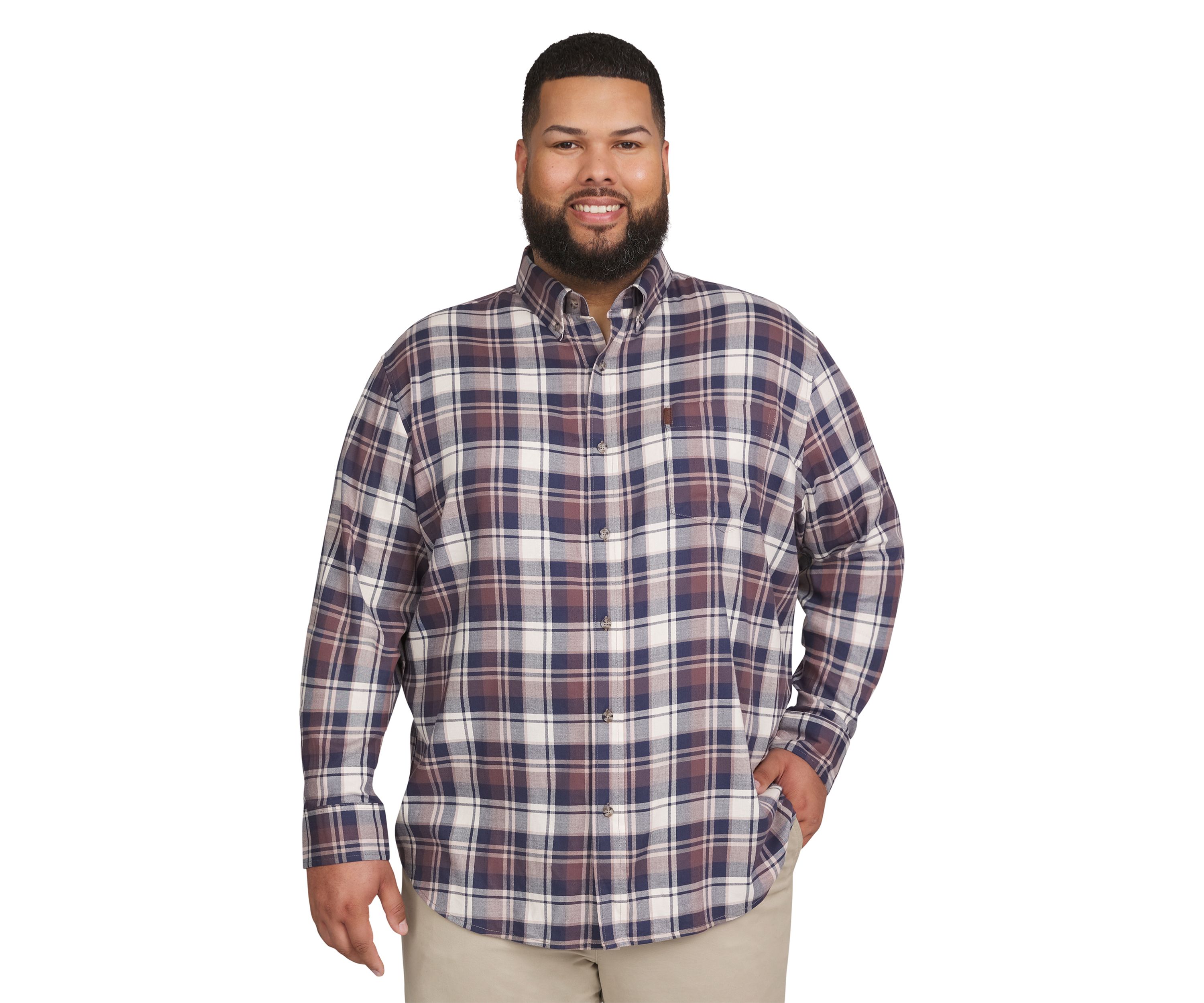 Big & Tall Lightweight Twill Shirt