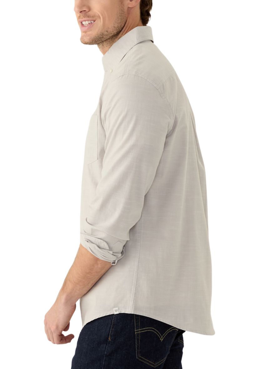 Long Sleeve Chambray Shirt
