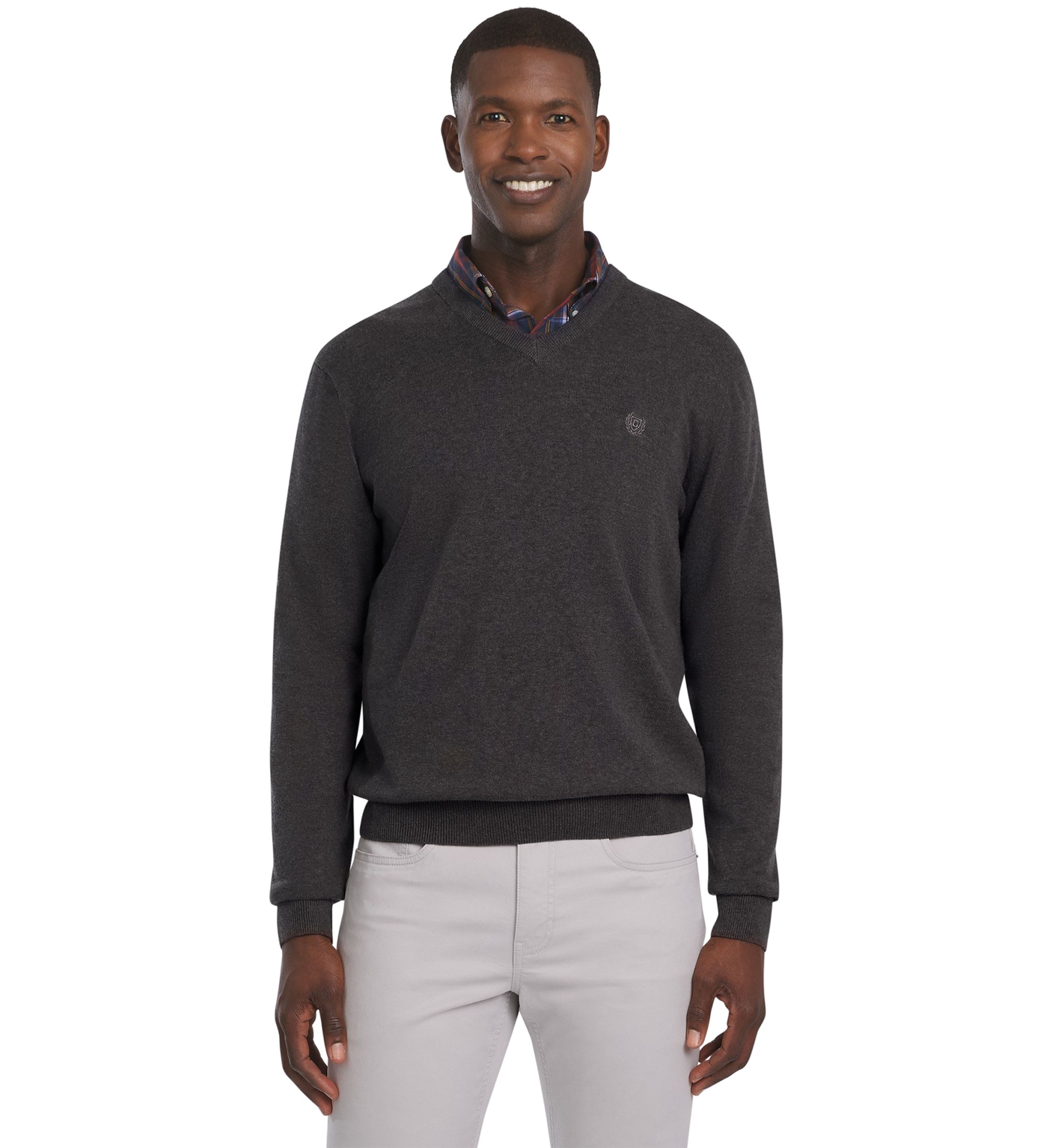 Fine Gauge V-Neck Sweater
