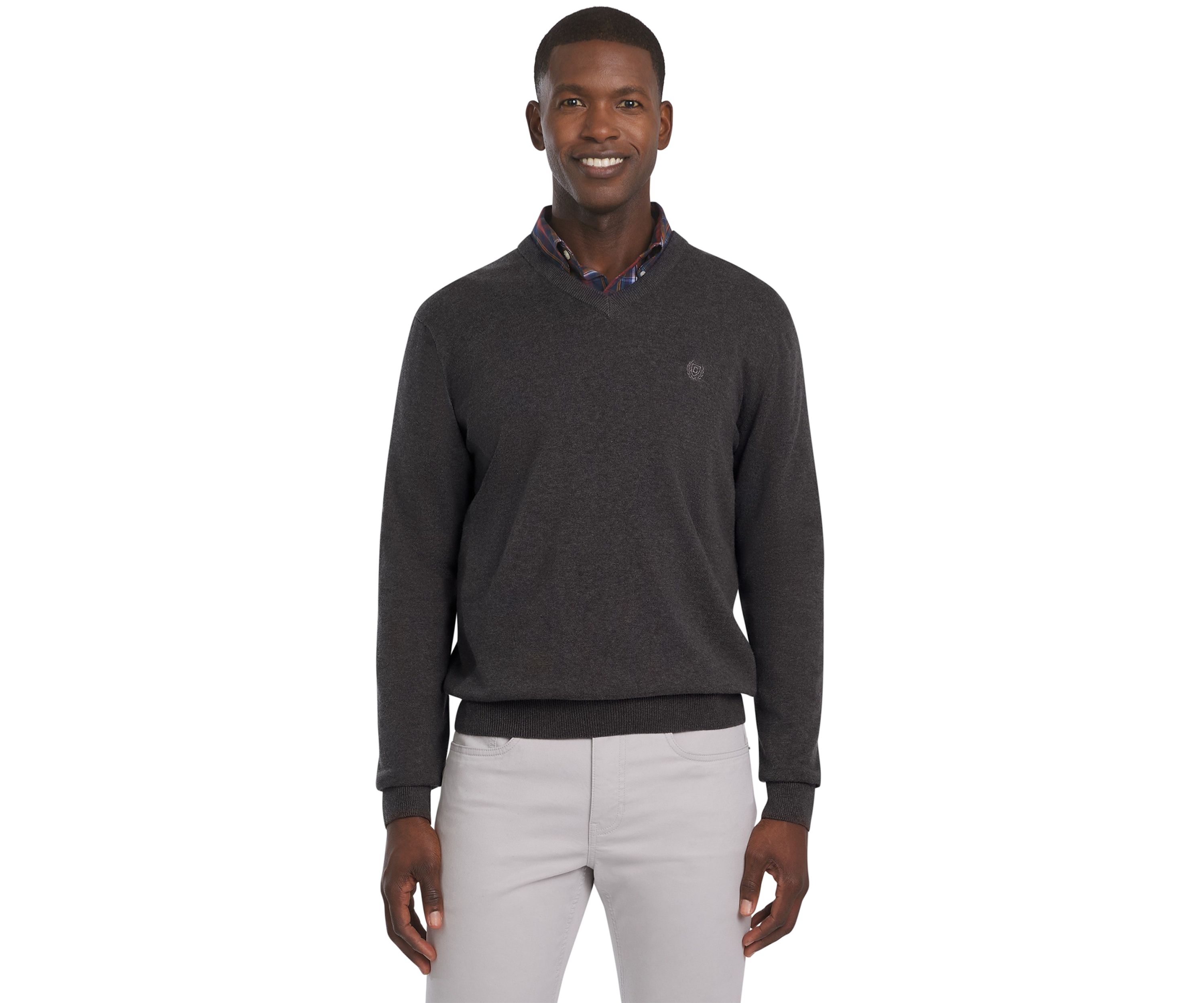 Fine Gauge V-Neck Sweater