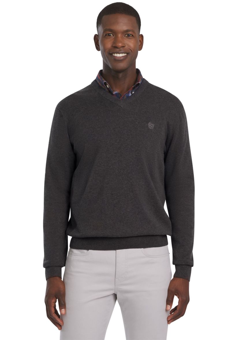 Fine Gauge V-Neck Sweater
