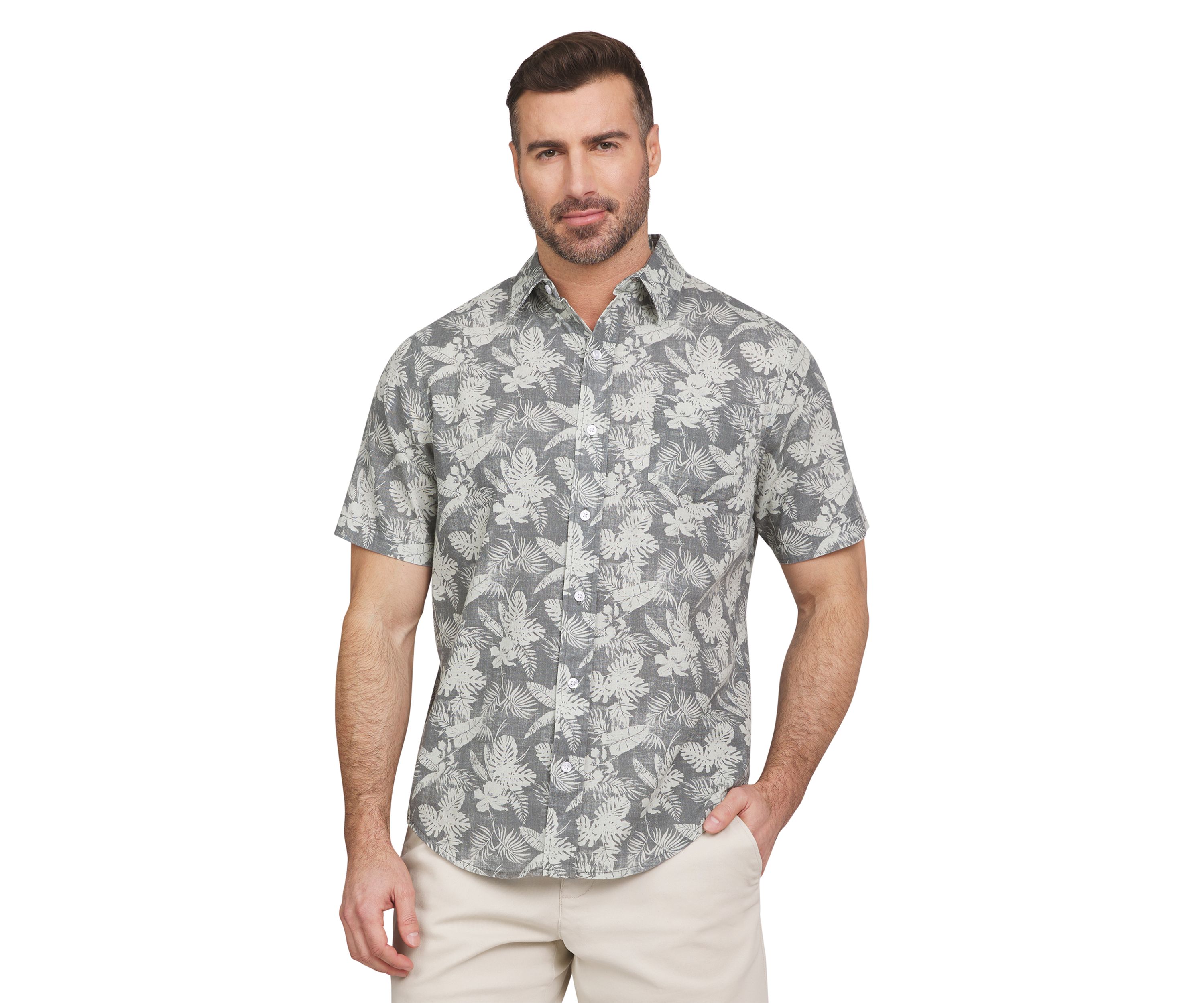 Coastland Wash Floral Printed Shirt