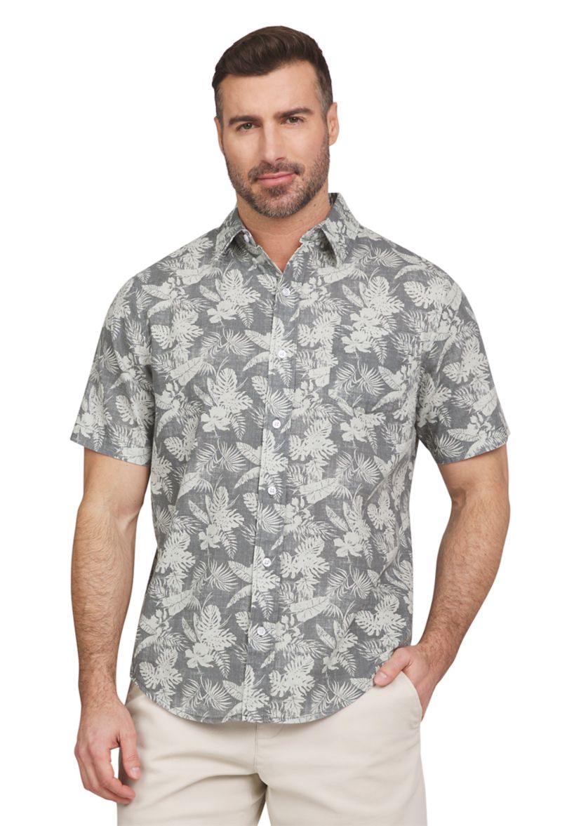 Coastland Wash Floral Printed Shirt