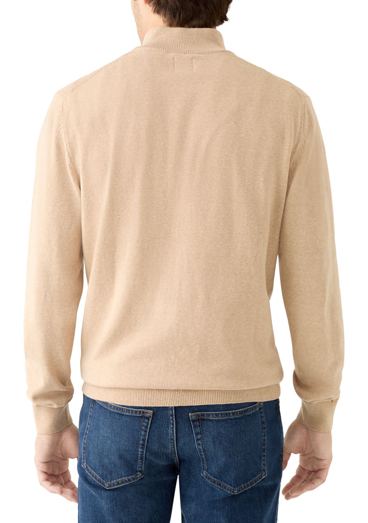 Fine Gauge 1/4 Zip Pullover