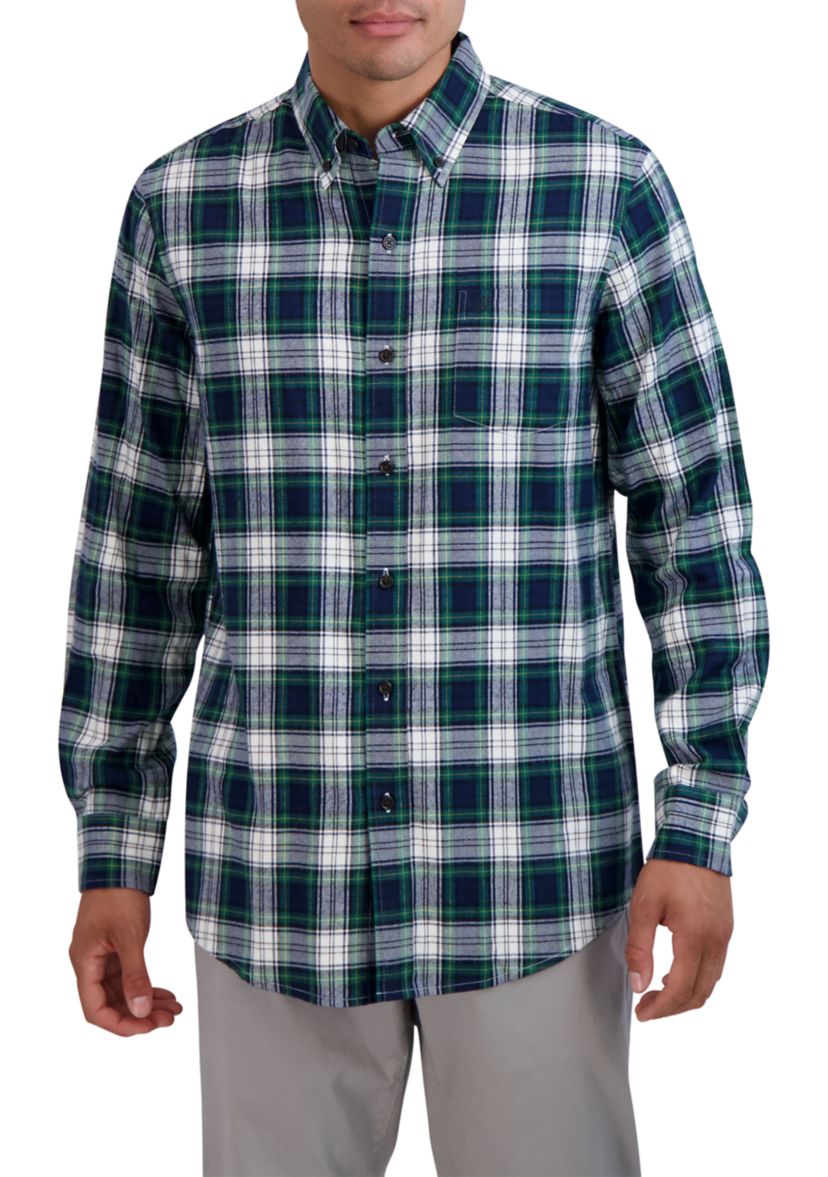 Long Sleeve Brushed Cotton Shirt