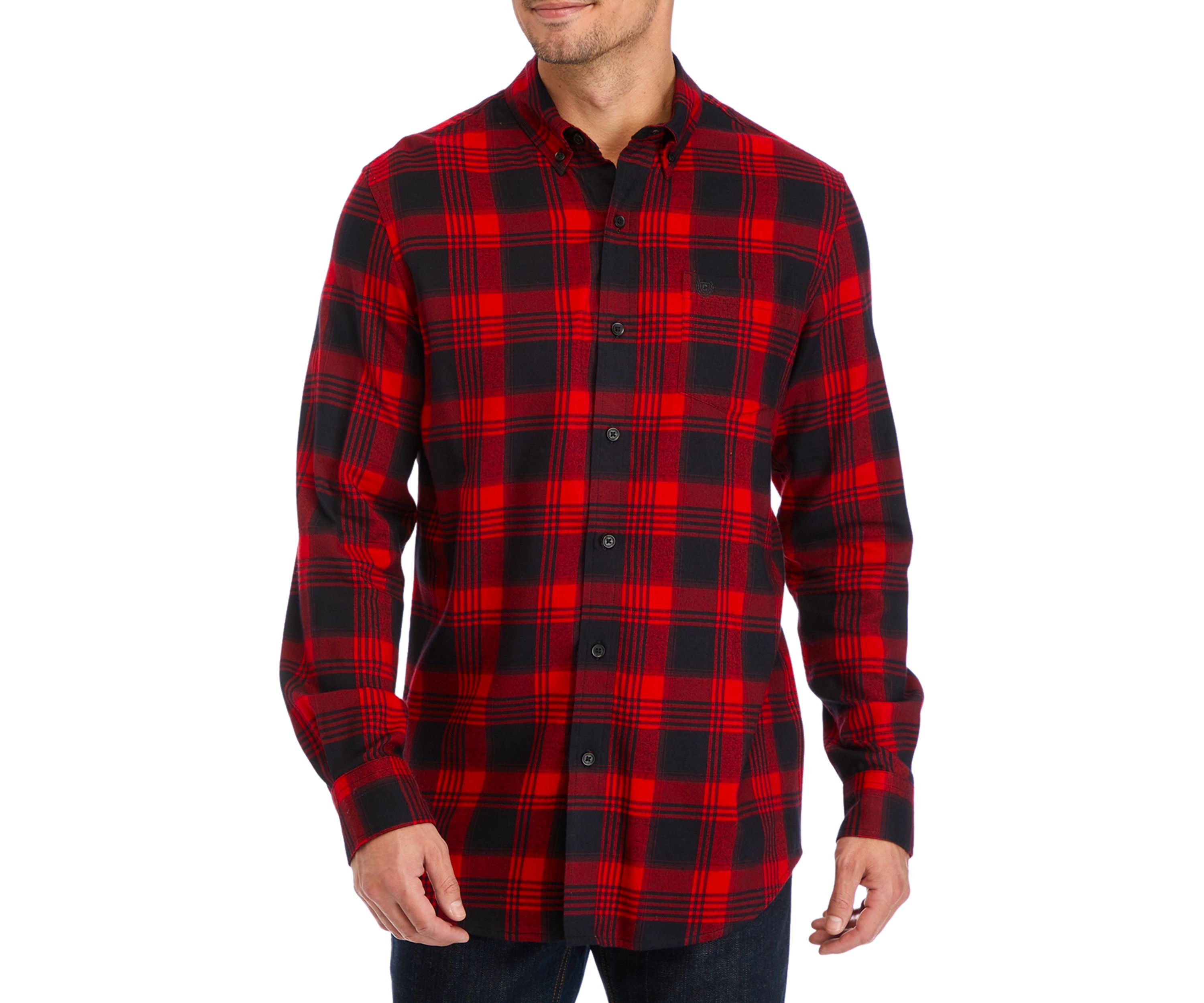 Long Sleeve Brushed Cotton Modal Shirt