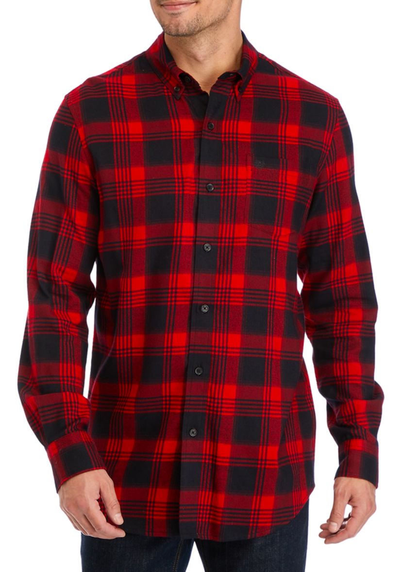Long Sleeve Brushed Cotton Modal Shirt