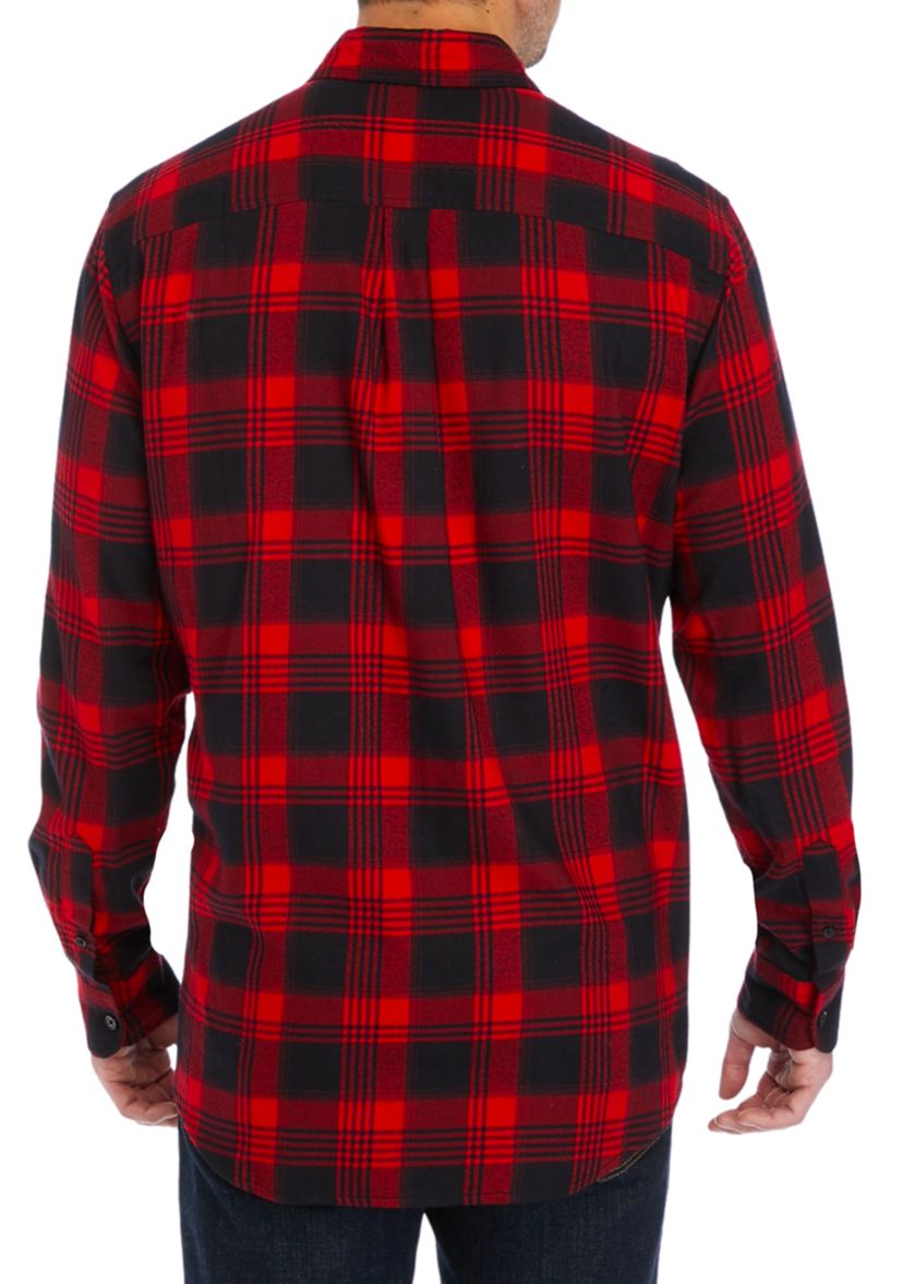 Long Sleeve Brushed Cotton Modal Shirt