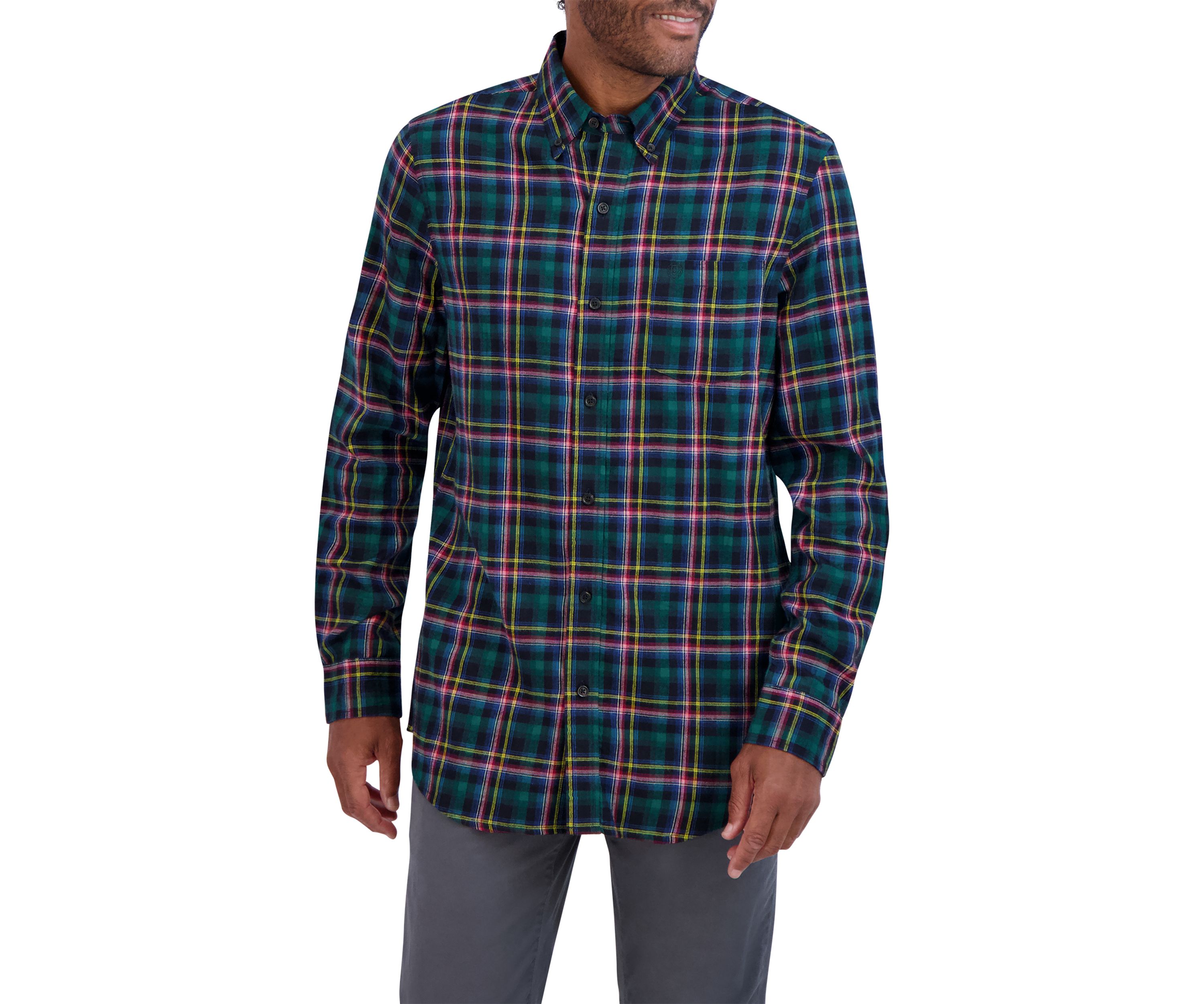  Long Sleeve Brushed Cotton Modal Shirt