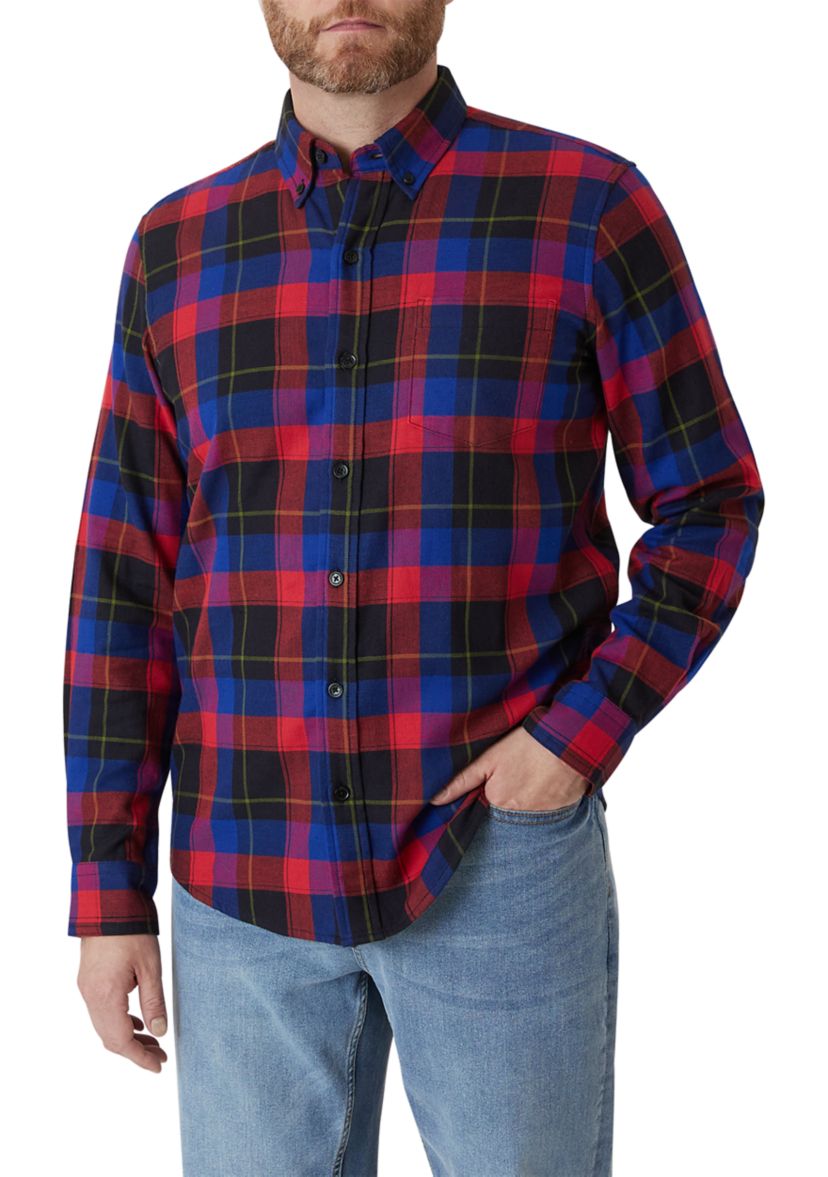 Long Sleeve Untucked Double Cloth Shirt