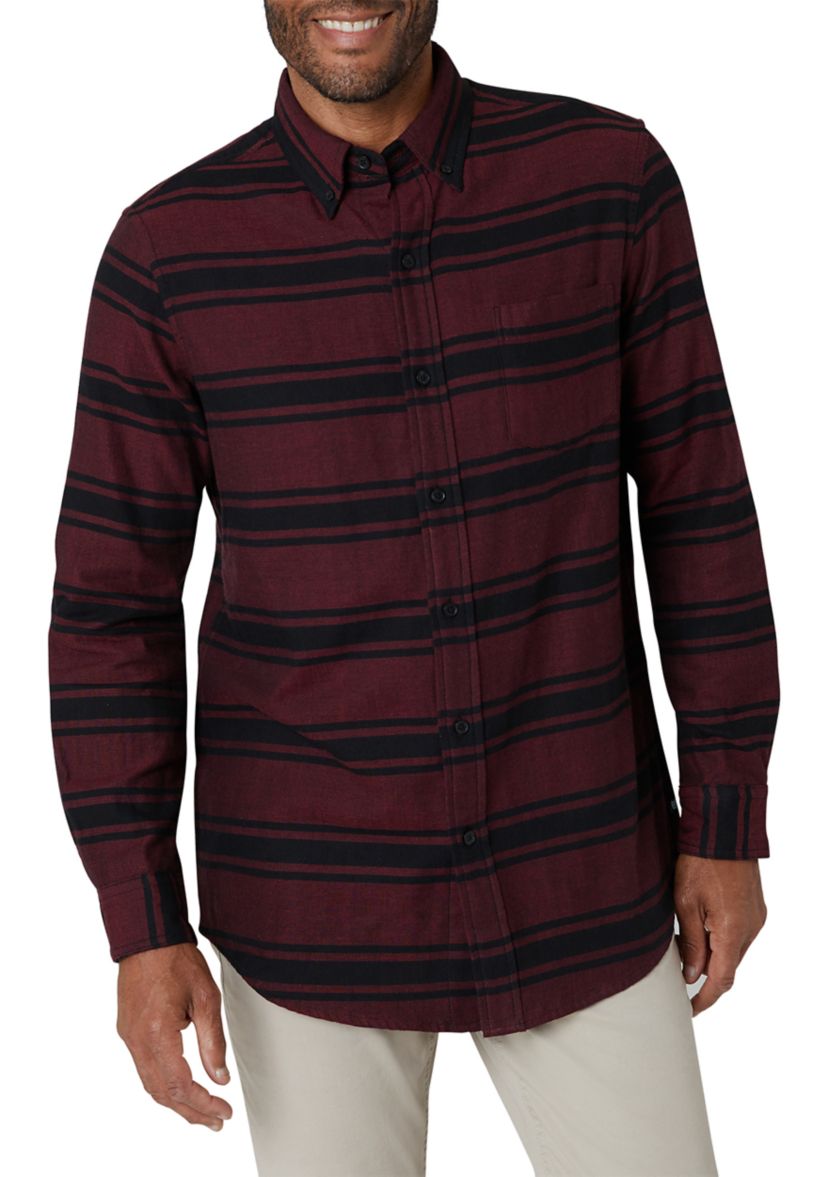 Long Sleeve Double Untucked Double Cloth Shirt