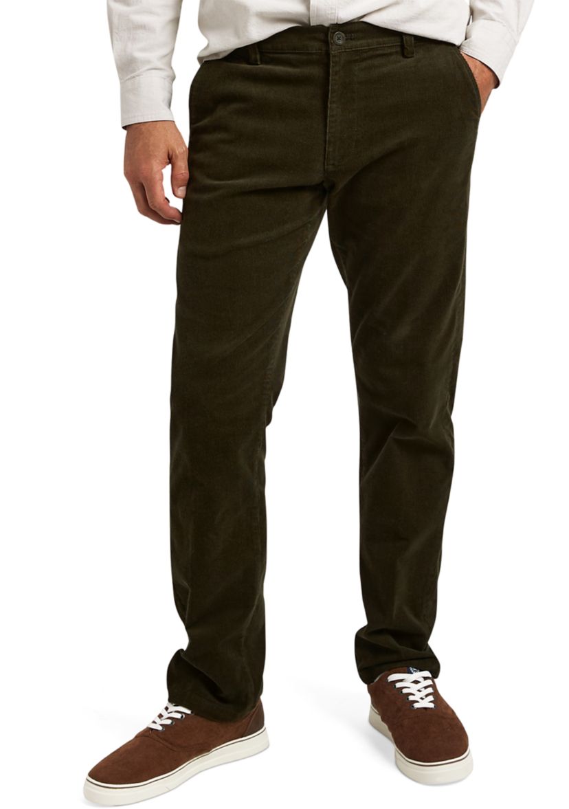 Stretch Corduroy Chino Pants
