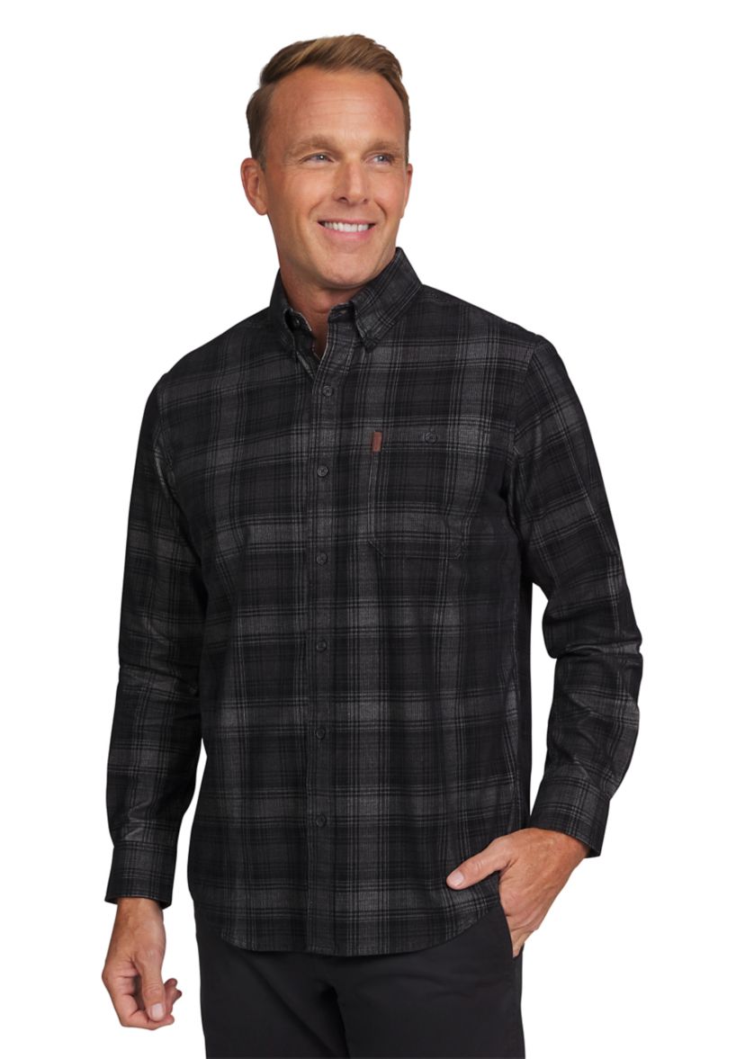 Plaid Corduroy Shirt