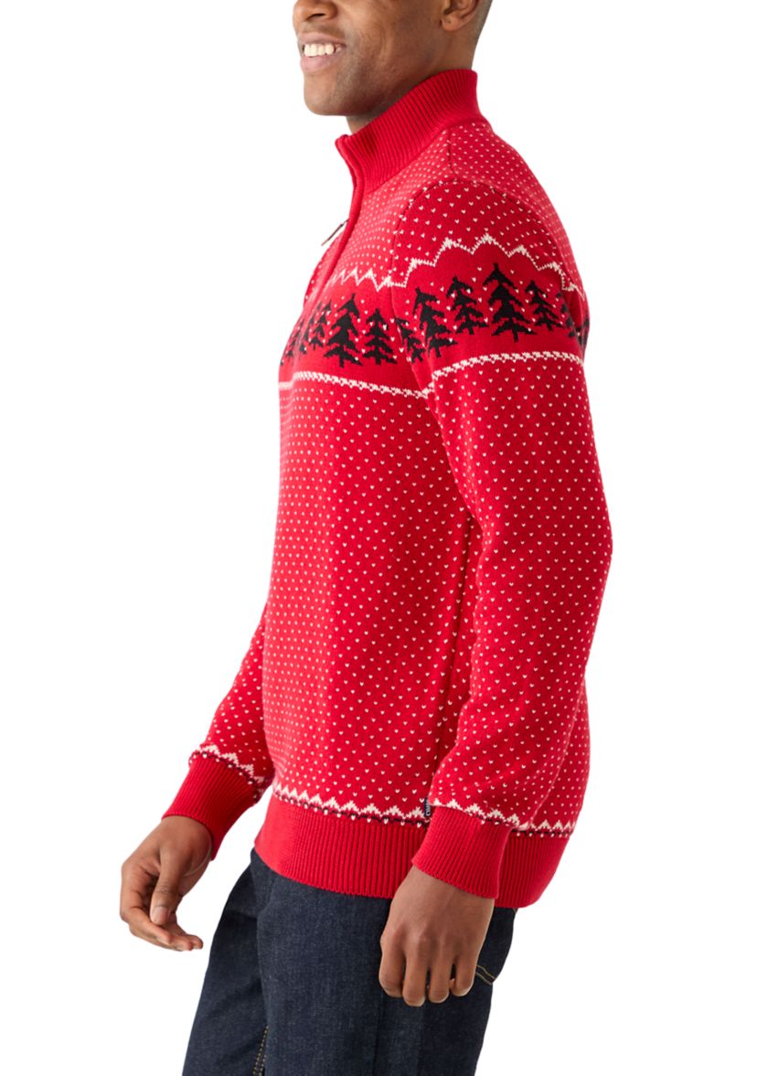 Mens Pinetree Ski 1/4 Zip Sweater