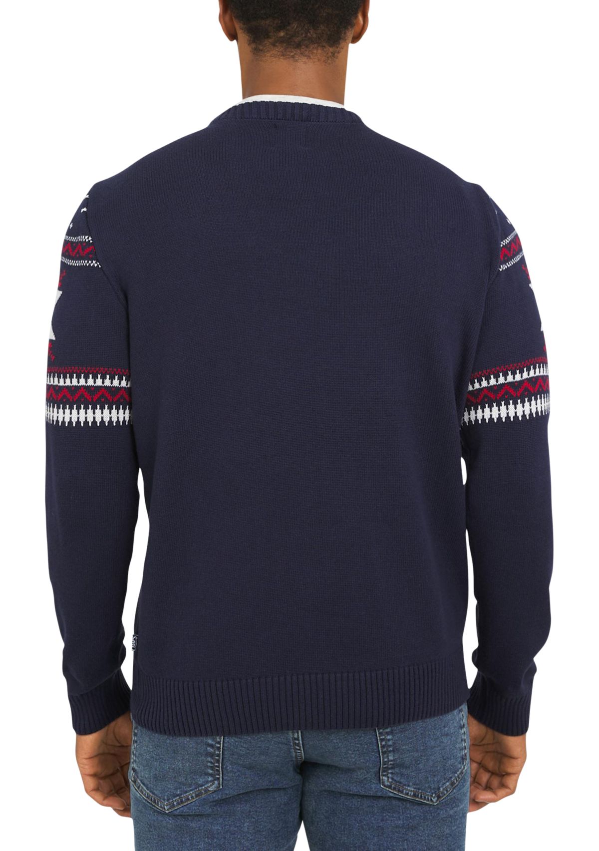 Mens Americana Moose Crewneck Sweater