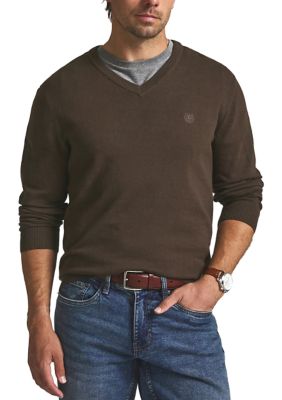 Chaps Men's Fine Gauge V-Neck Sweater