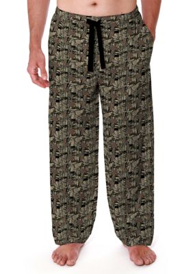 Ocean Coast Camo Flannel Pajama Pants belk