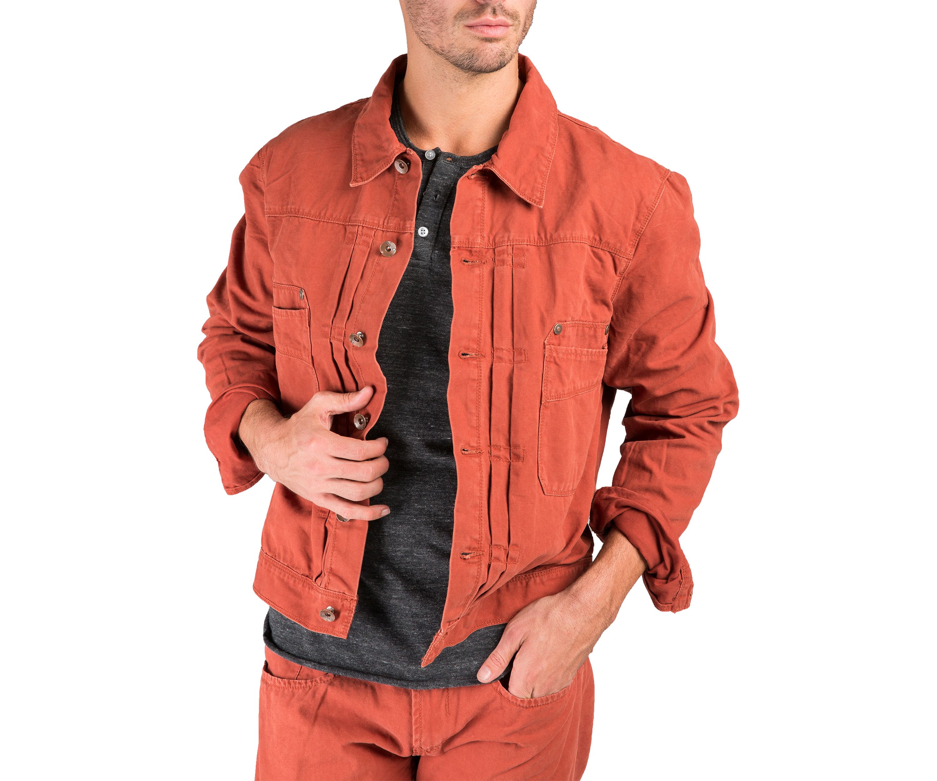 Rugged Cotton Trucker Jacket