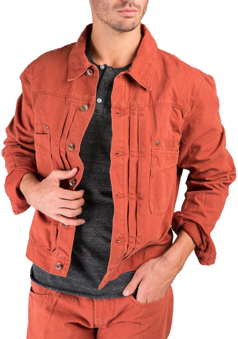 Rugged Cotton Trucker Jacket