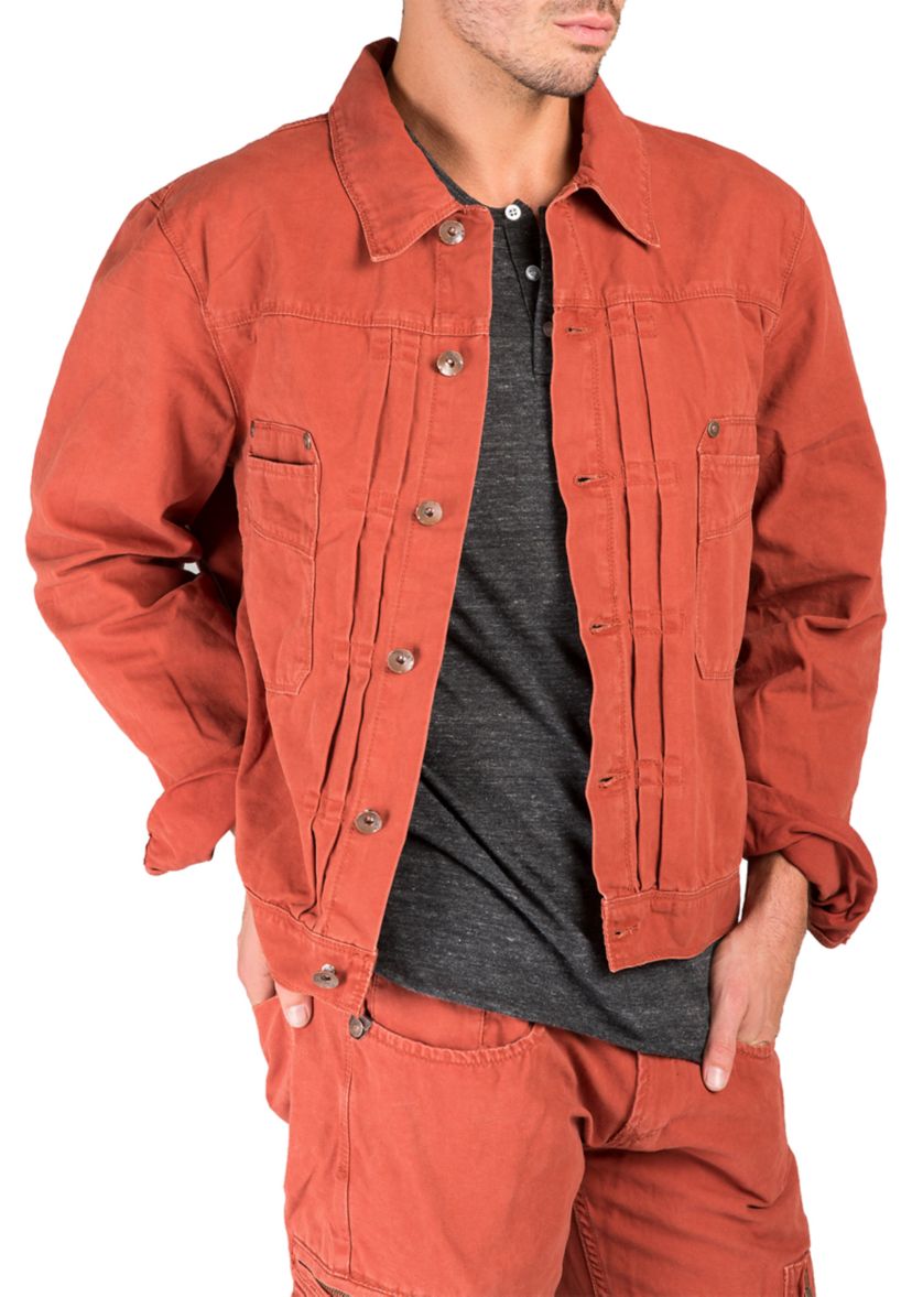 Rugged Cotton Trucker Jacket