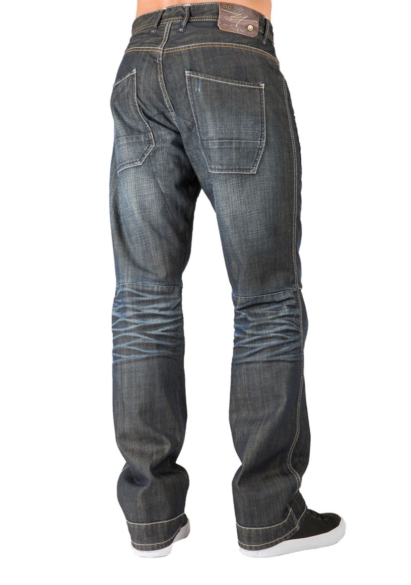 Slim Straight Destroyed & Repaired Jean