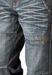 Relaxed Straight Premium 5 Pocket Jeans 