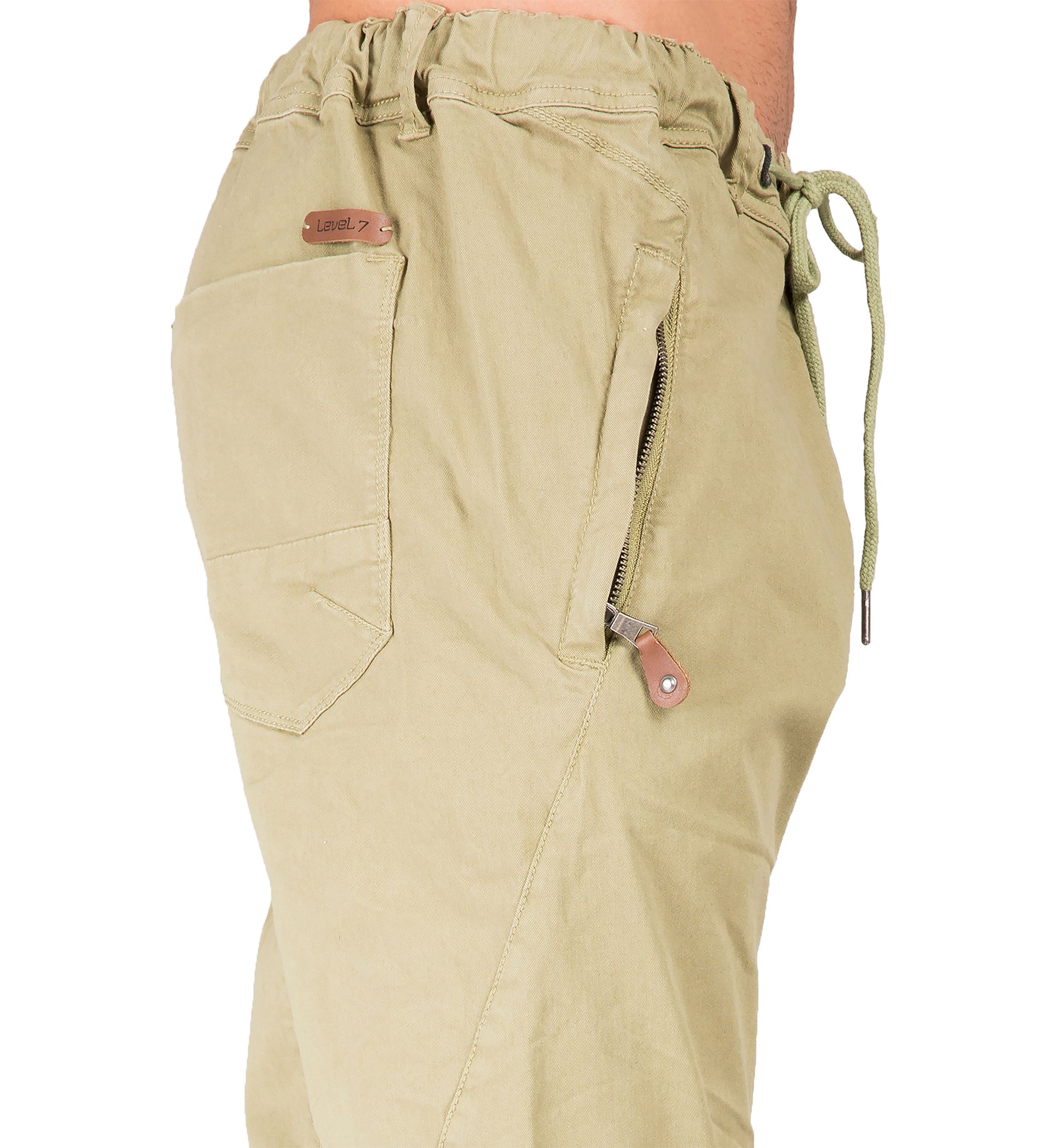 Premium Twill Zip Pocket Pants 
