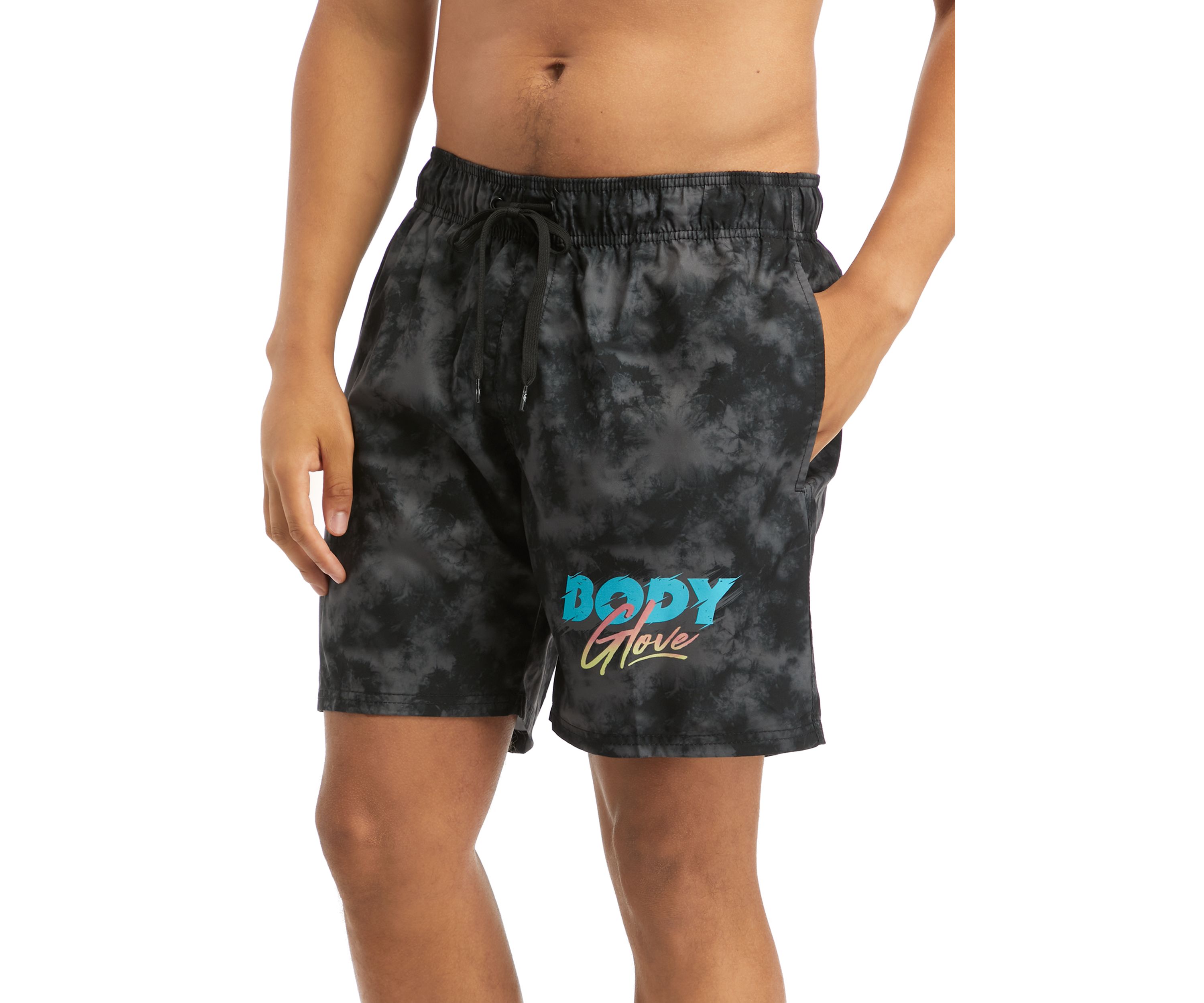 Tie Dye Logo Swim Trunks 