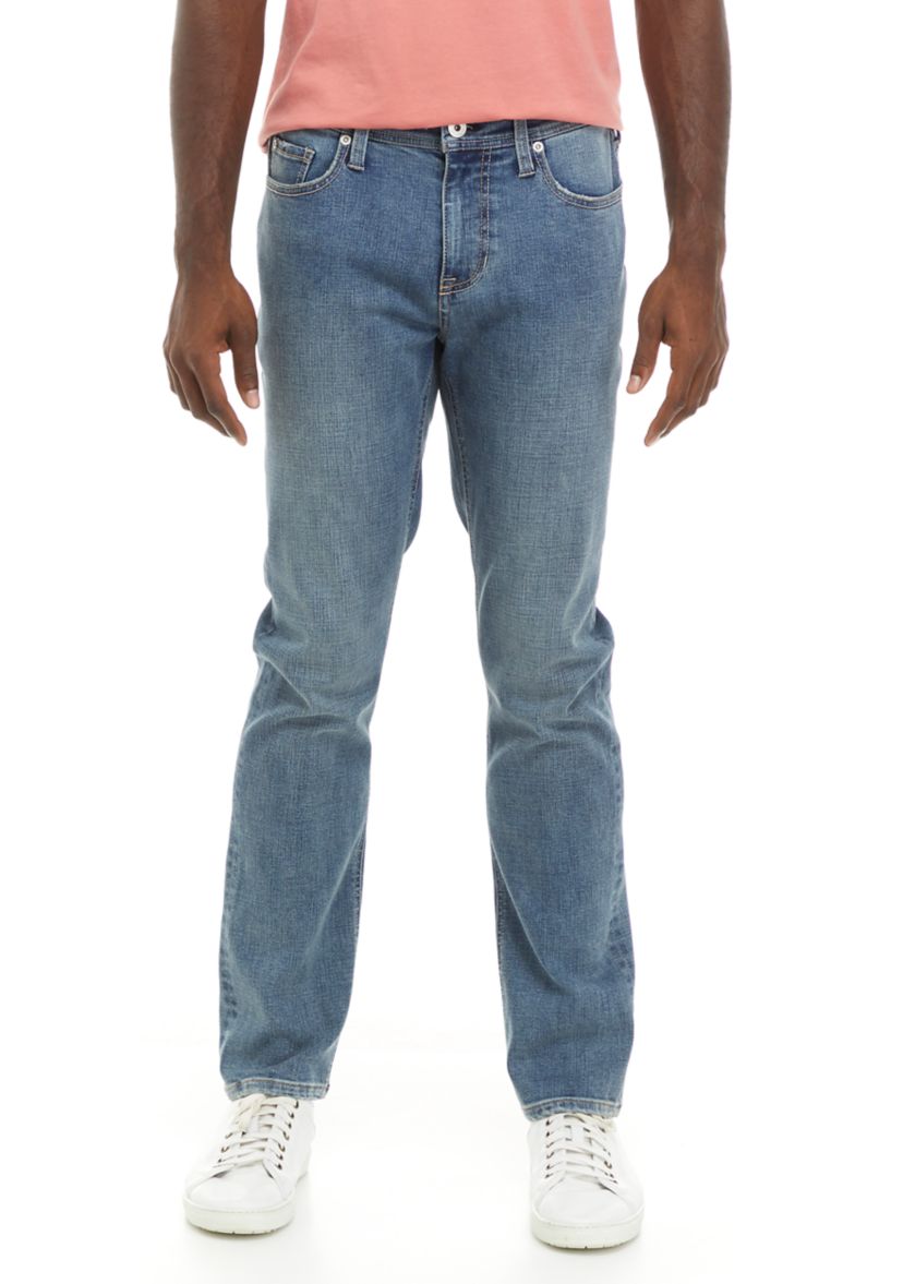 Mens Slim Straight Fit Jeans