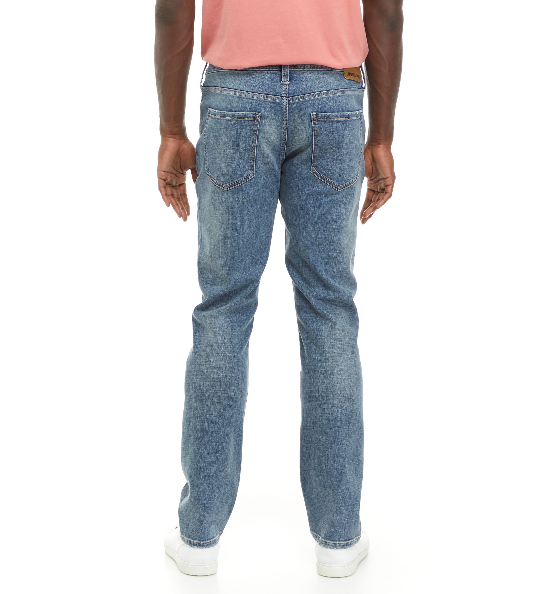 Mens Slim Straight Fit Jeans