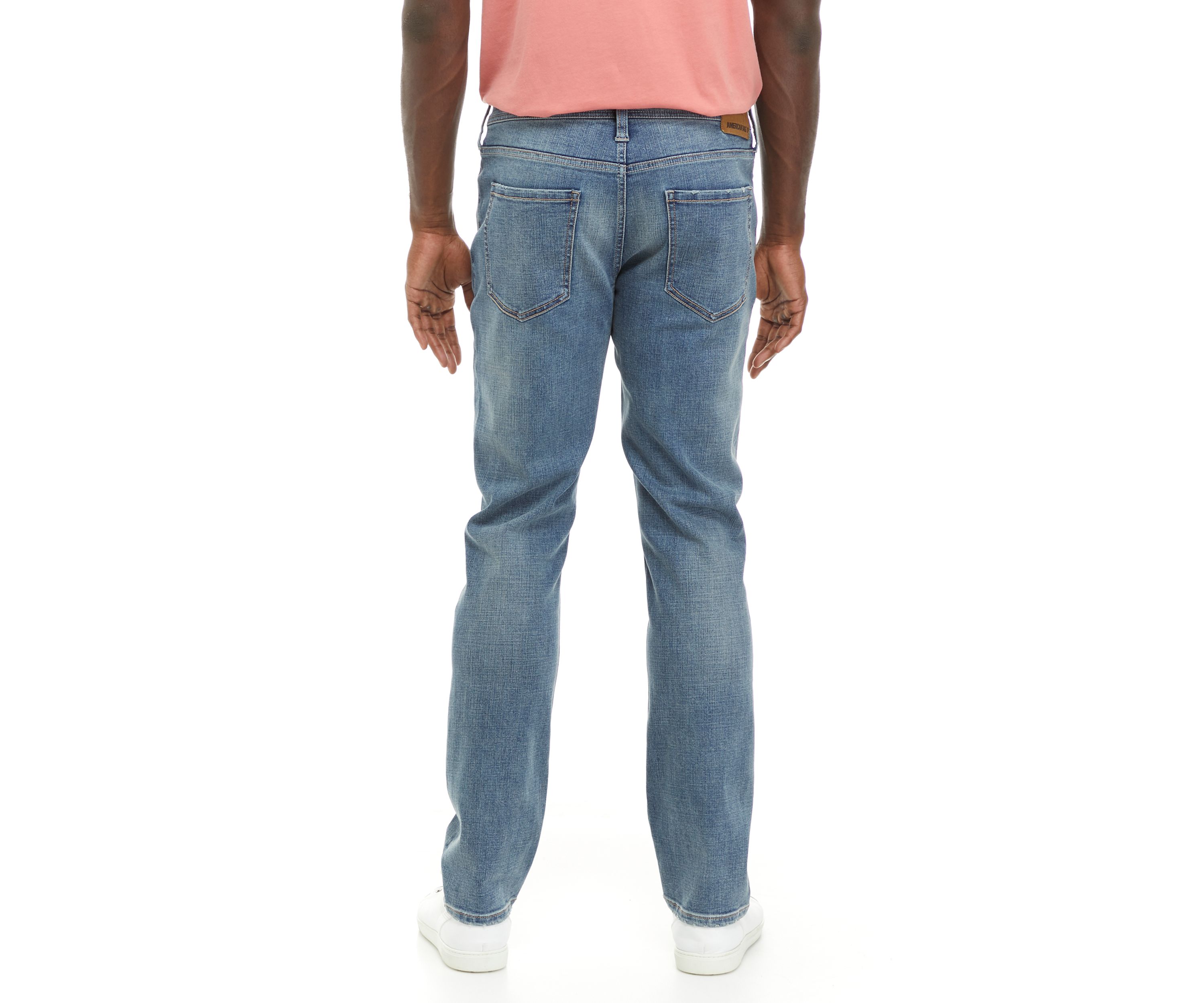 Mens Slim Straight Fit Jeans